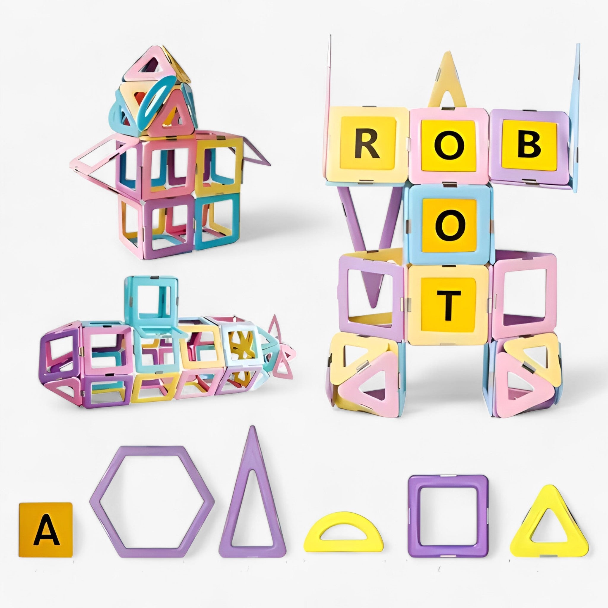 Magblock | Kreative Byggeklodser – Uddannelseslegetøj - - baby - {{ product_tags }
