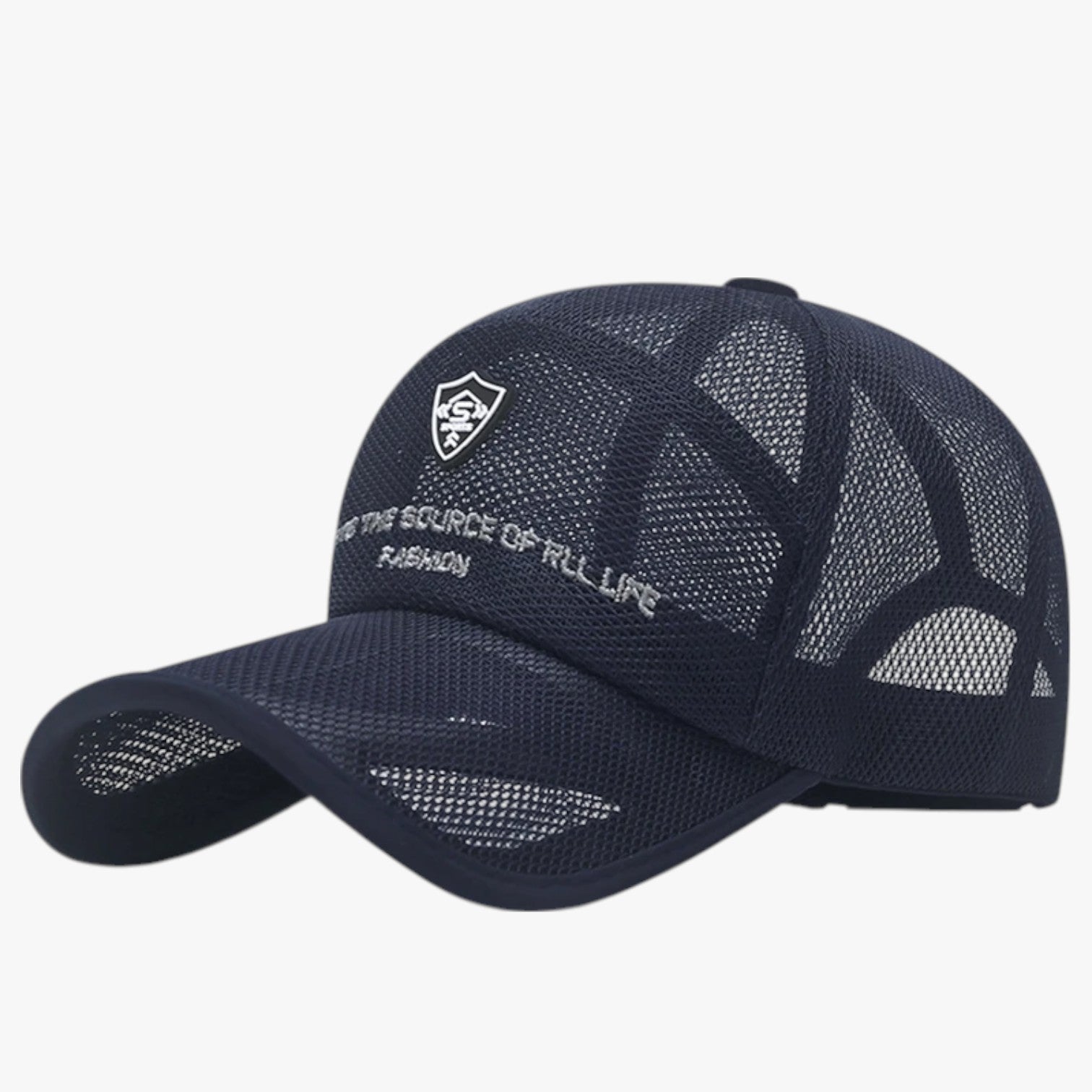 Brady | Åndbar Sommer Cap med Skygge Jungle - Navy - Brady | Åndbar Sommer Cap med Skygge Jungle - €25 - {{ product_tags }