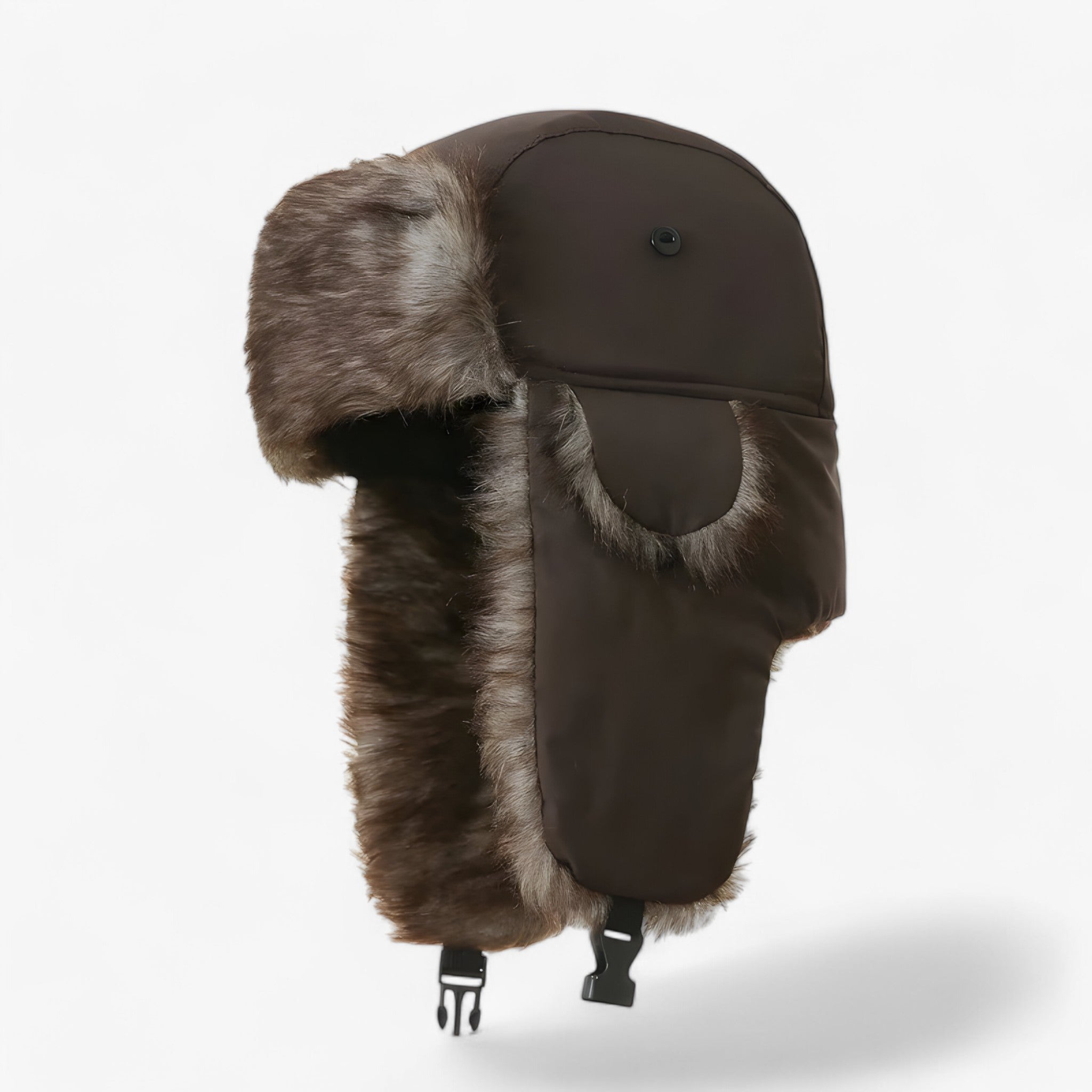 Luces | Varm Russisk Vinterhat - Beskytter Mod Kulde & Vind - Kaffe Én størrelse - winter - {{ product_tags }