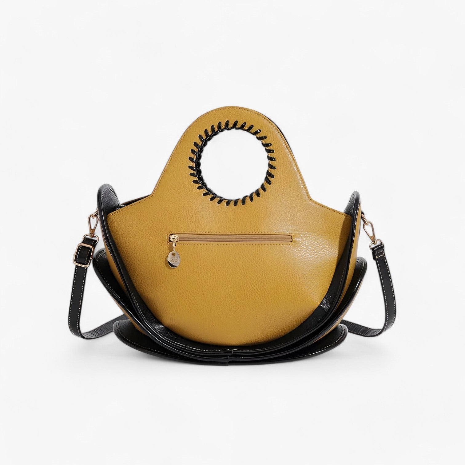 Valeria | Stor Læder Skuldertaske med Rummelige Opbevaringslommer - - bags - {{ product_tags }