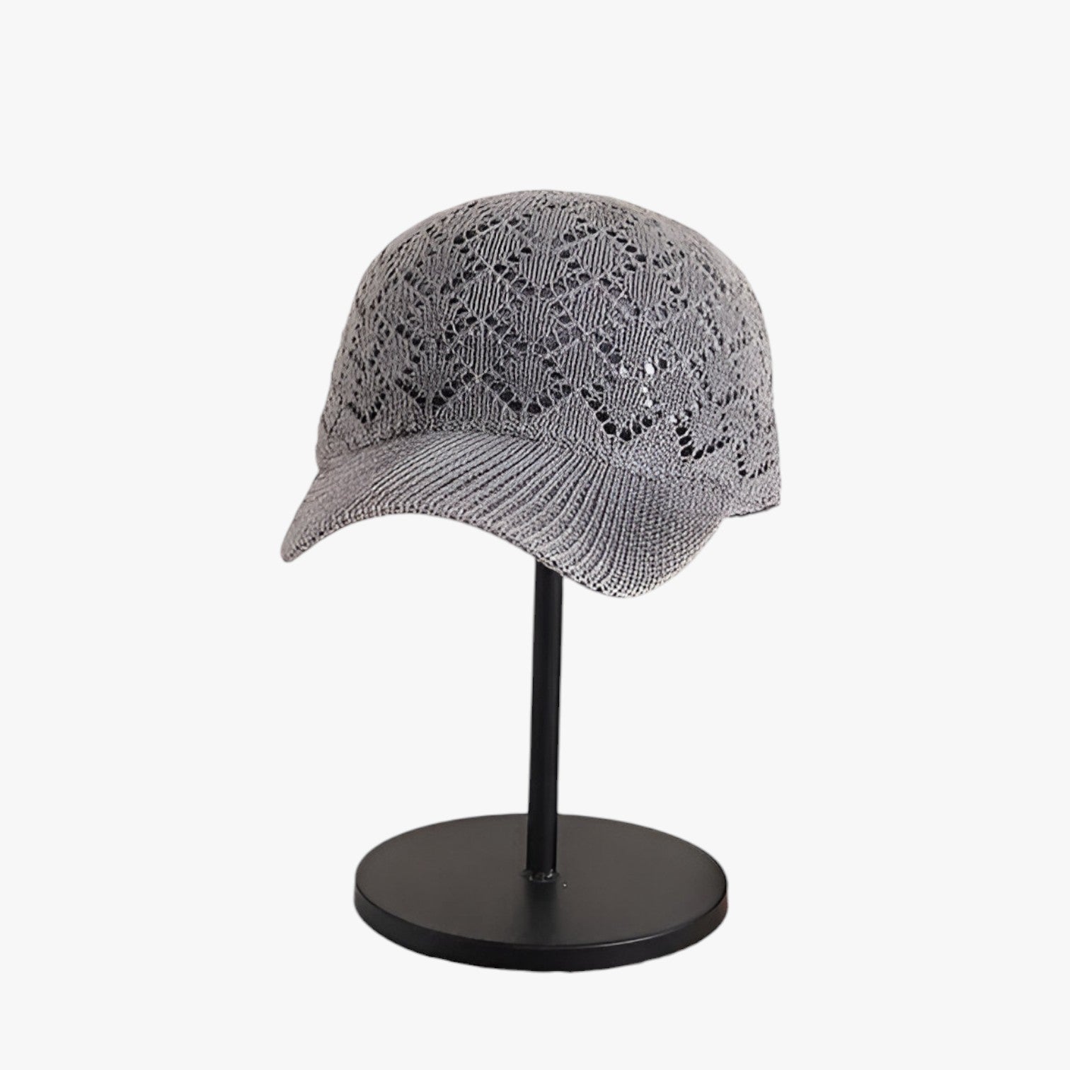 Paula | Åndbar sommerhat til damer – Let, stilfuld og justerbar - grå - women's fashion - {{ product_tags }