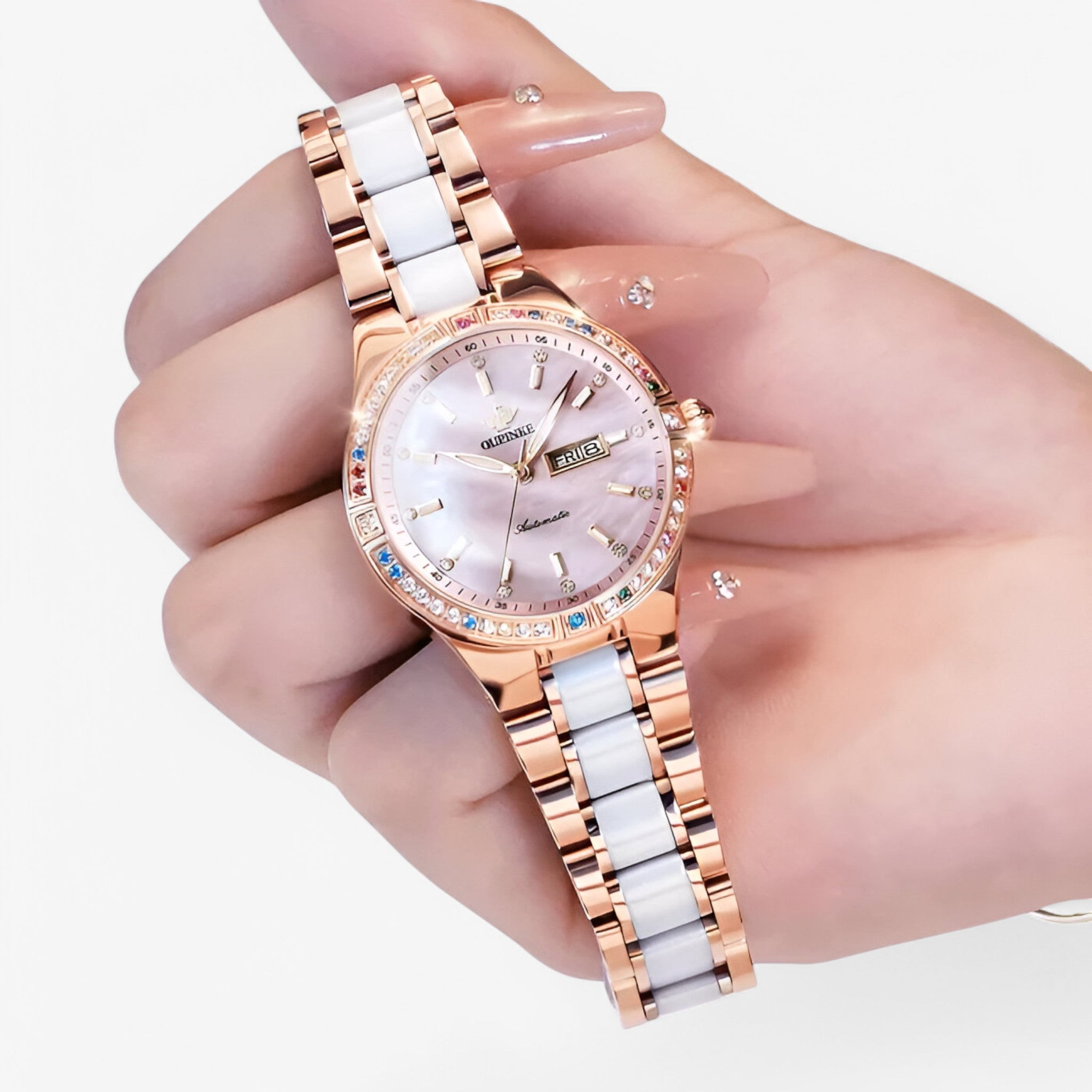 Amara | Luksus automatisk dameur med mekanisk urværk - - watches - {{ product_tags }