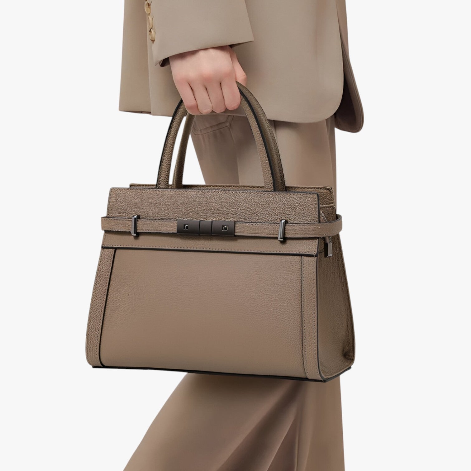 Zariyah | Bambertaske i ægte korthåret læder - - bags - {{ product_tags }