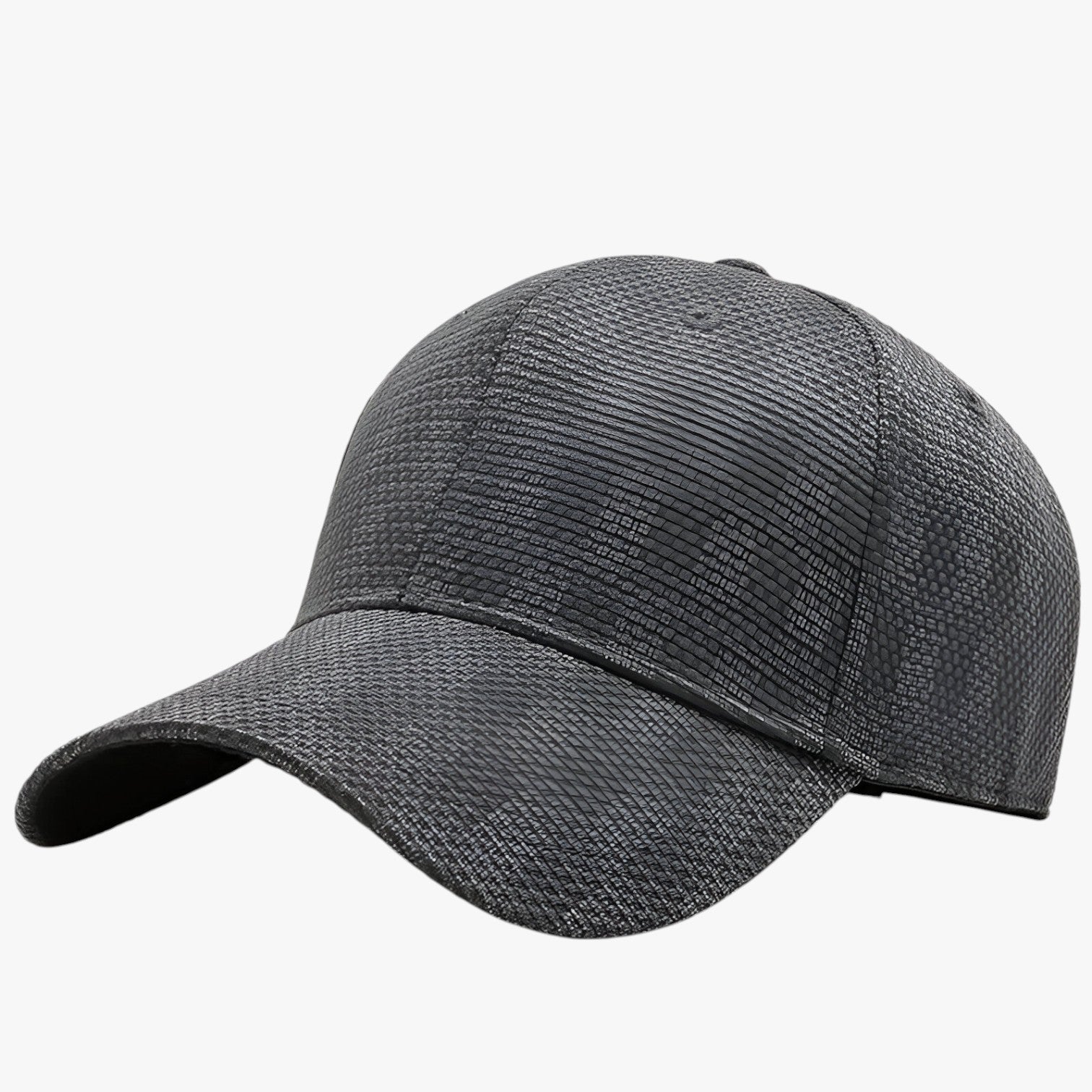Maverick | Mønstret sports hat med elastik - Grå 56-59cm - men's fashion - {{ product_tags }