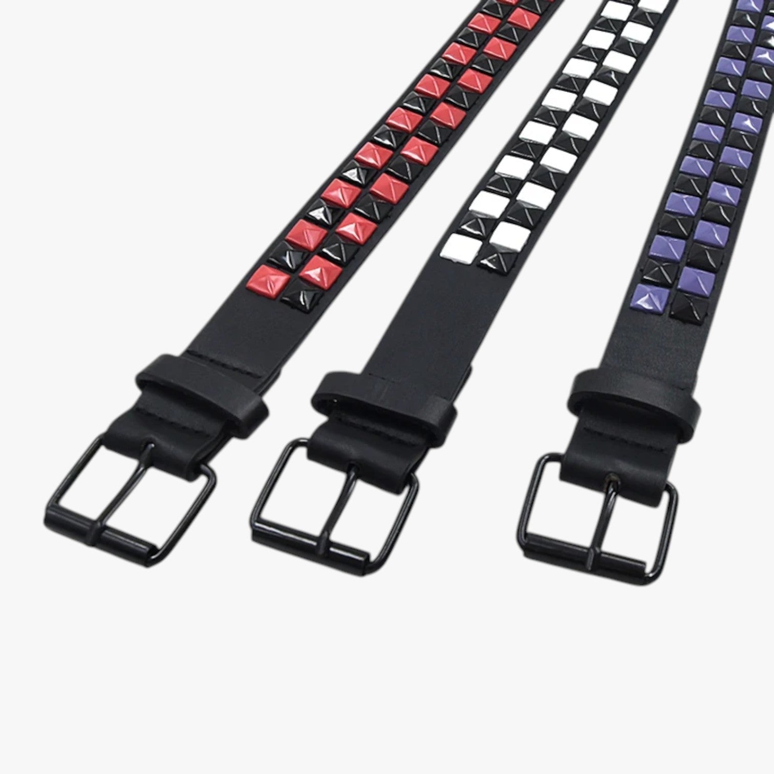 Blaire | Punk-bælte med nitter og strækbar pasform - - Blaire | Punk-bælte med nitter og strækbar pasform - €25 - {{ product_tags }