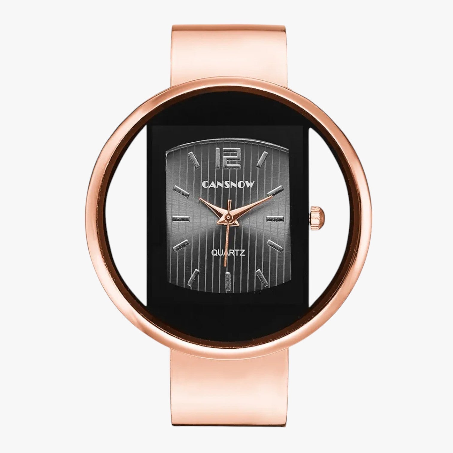 Micah | Dameur med mode stålarmbånd - Sort rosa - watches - {{ product_tags }