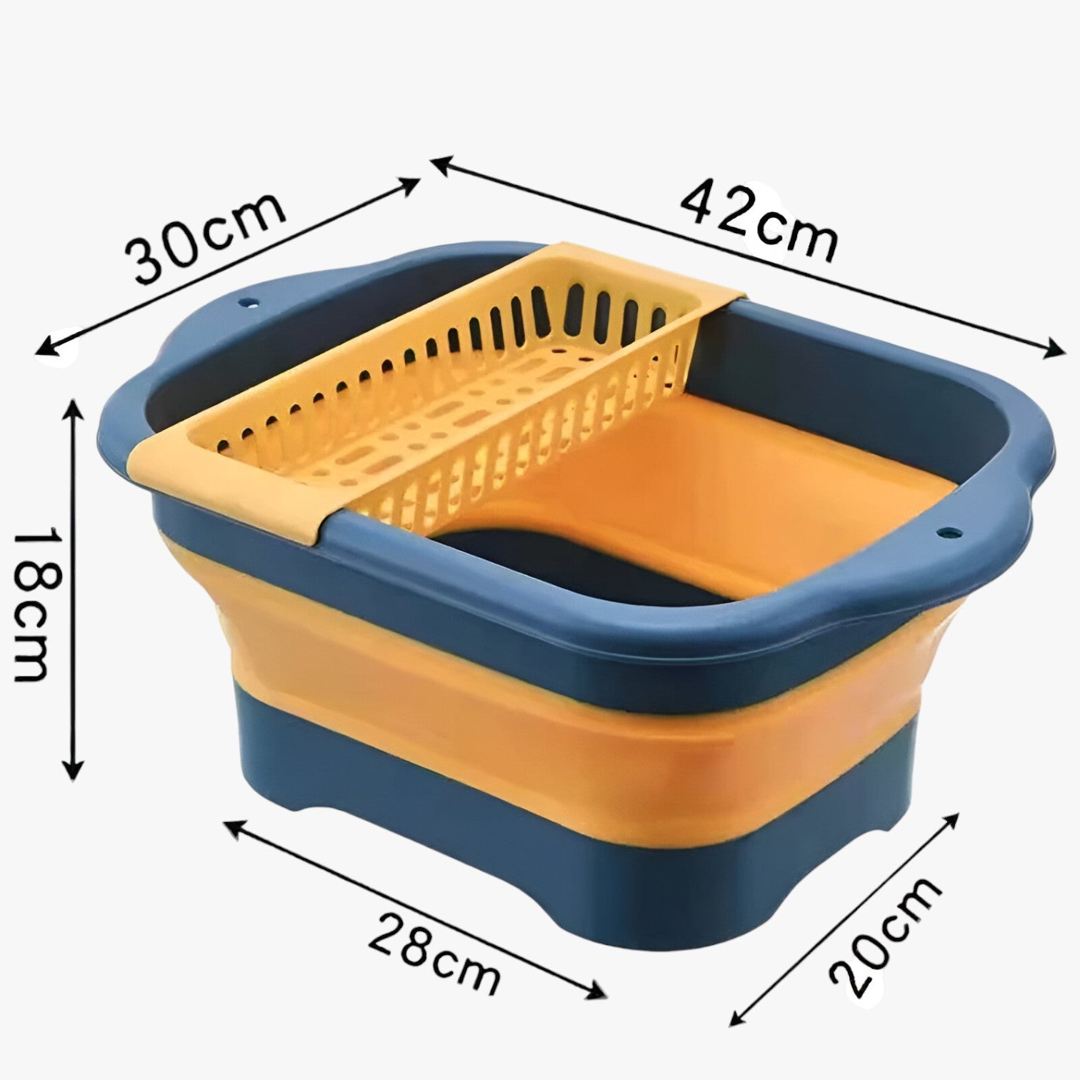 Emerald | Sammenklappelig silikone colapasta til frugt og grøntsager - Gul - house & garden - {{ product_tags }