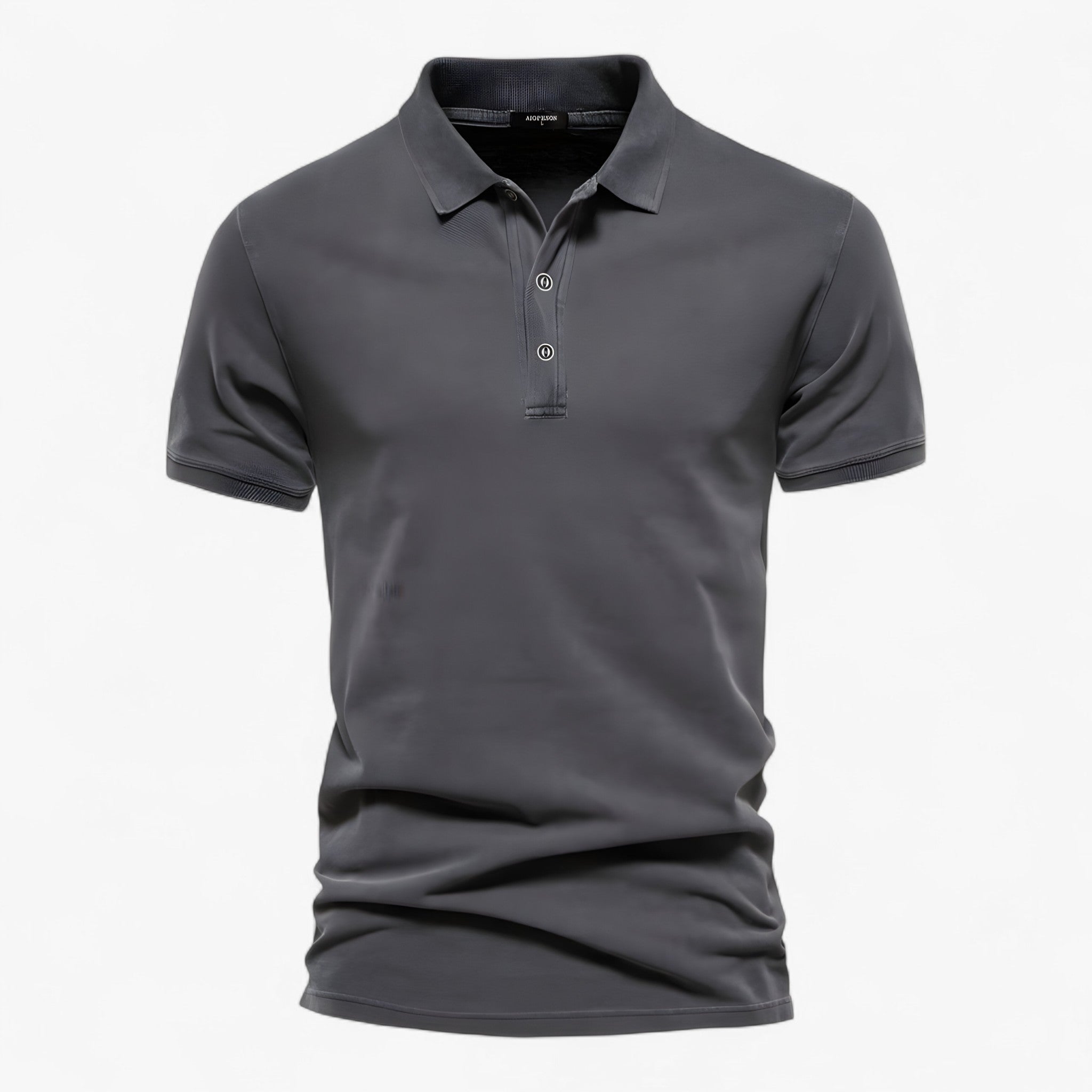 Bernard | Herre Polo - Mørkegrå - men's fashion - {{ product_tags }