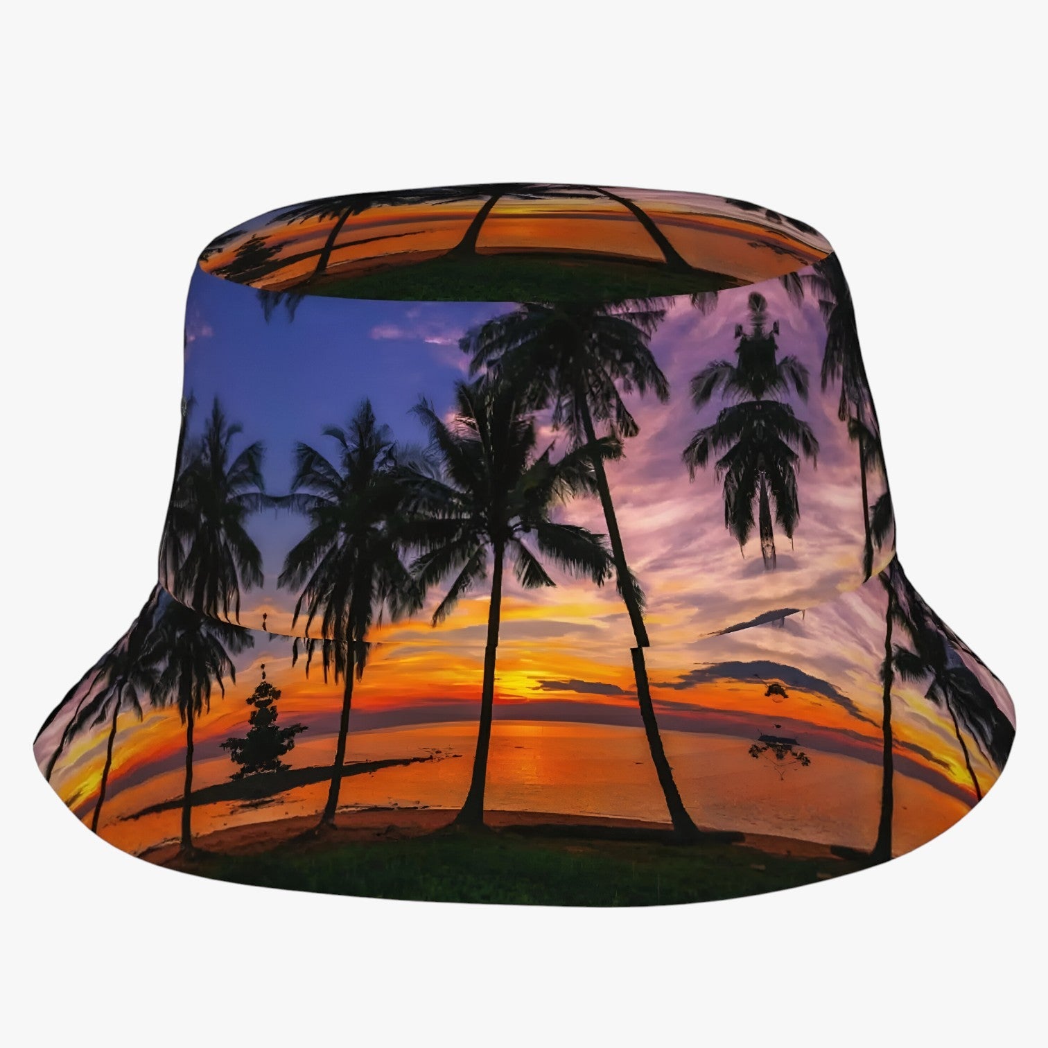 Erik | Sommerhat til mænd – Beskytter mod solen med tropisk flair - Orange Én størrelse - men's fashion - {{ product_tags }