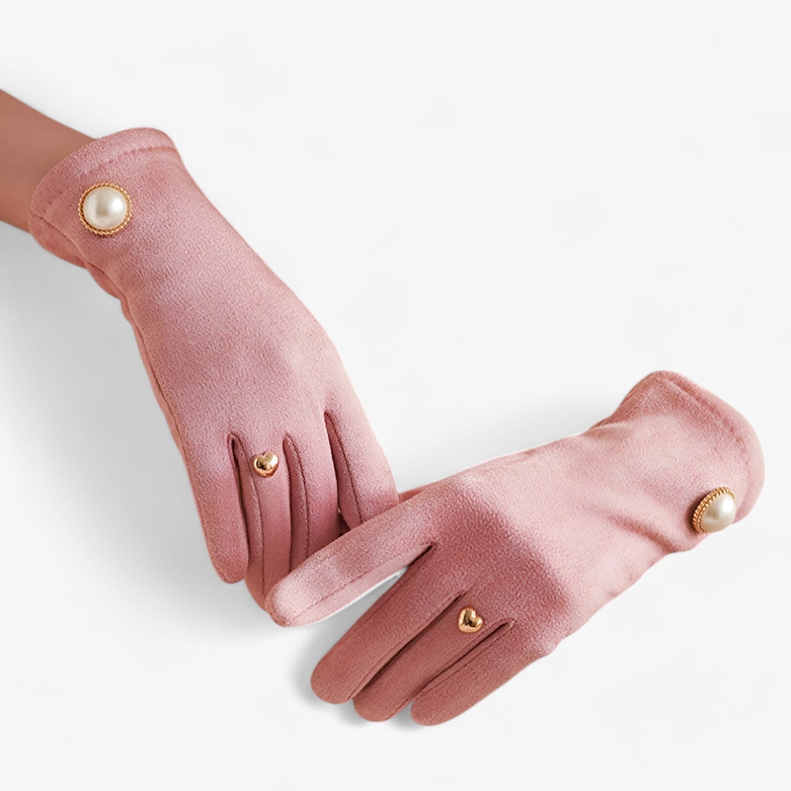 Beth | Vinterhandsker - Varme og touchscreen bekvemmelighed - lyserød - winter - {{ product_tags }