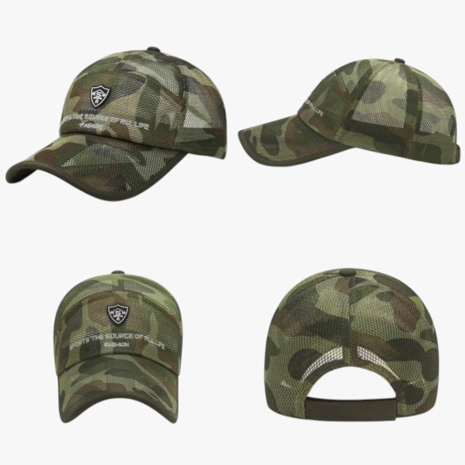 Brady | Åndbar Sommer Cap med Skygge Jungle - - Brady | Åndbar Sommer Cap med Skygge Jungle - €25 - {{ product_tags }