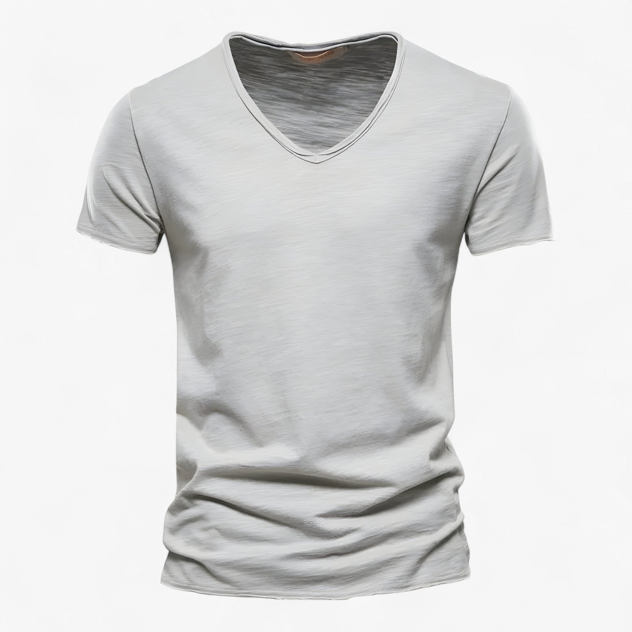 Benny | Sommer Skjorte i Bomuld - Lysegrå - men's fashion - {{ product_tags }