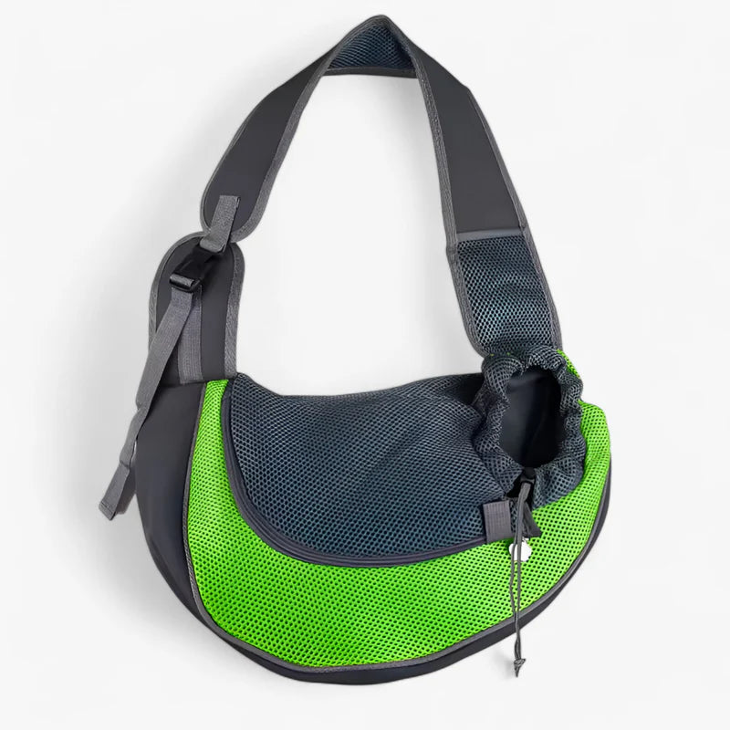 PawGo | Komfortabel bæretaske til katte og hunde - rygsæk og skuldertaske i ét - grøn - baby - {{ product_tags }