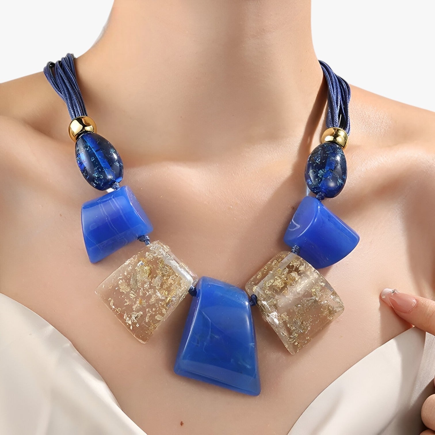 Jenna | Levende tykke perlekæde – et statement om farve og stil - - women's fashion - {{ product_tags }
