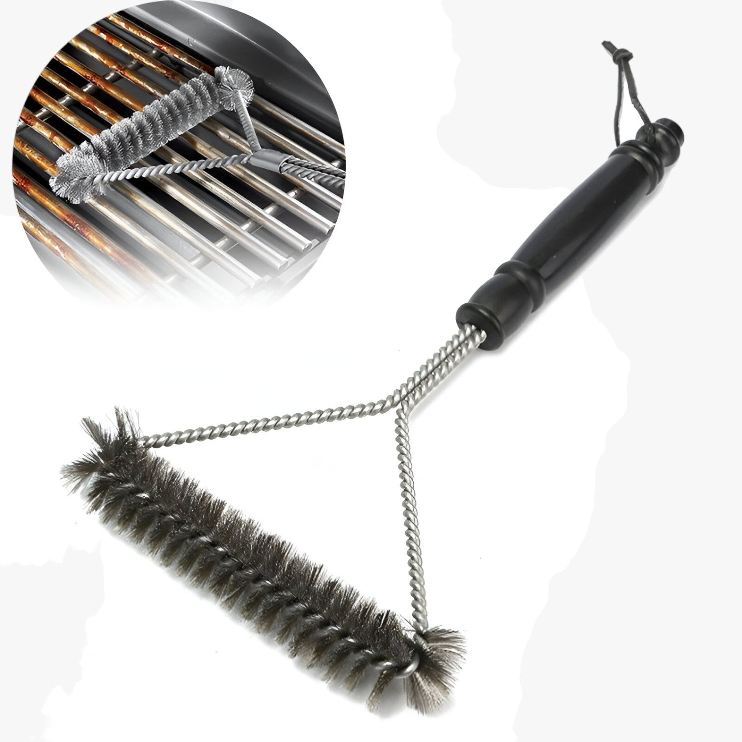 Cezary | Kraftfuld BBQ-rengøringsbørste – Dybderengøring på sekunder - - house & garden - {{ product_tags }