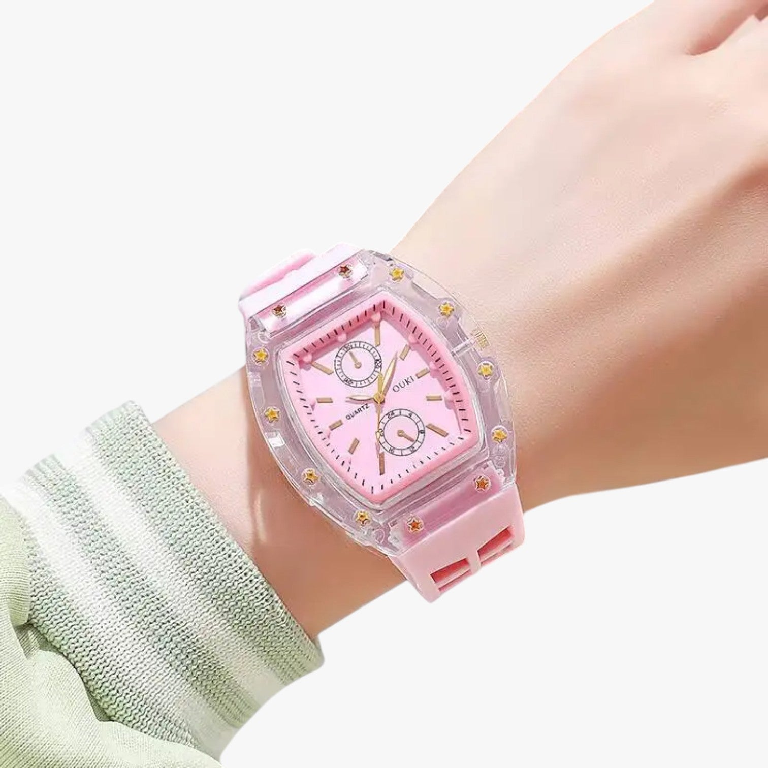 Kate | Casual analog ur med silikon - - Kate | Casual analog ur med silikon - €25 - {{ product_tags }