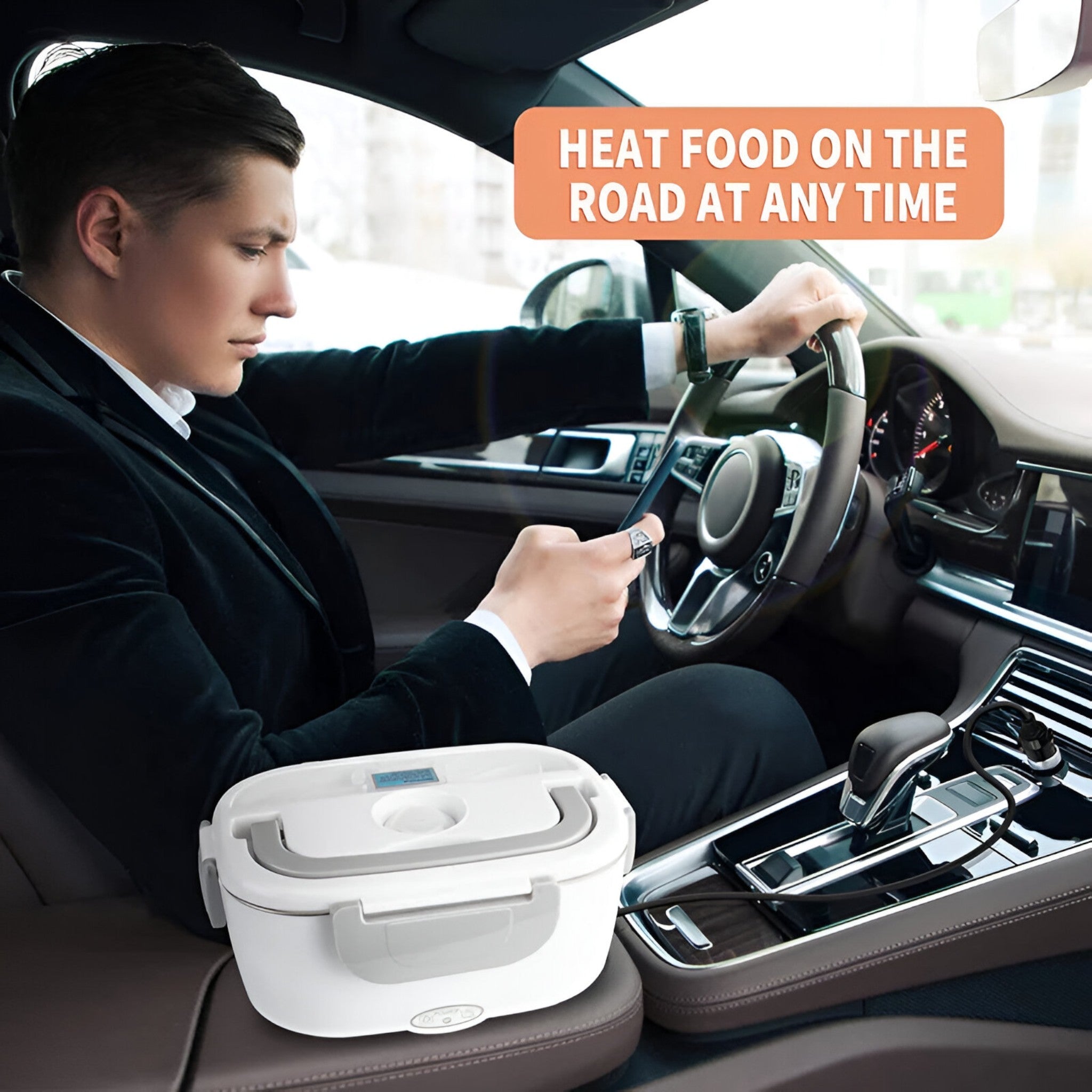 FreshHeat | Elektrisk Madkasse - Bærbar Madvarmer til Kontoret og Skolen - - gadgets - {{ product_tags }