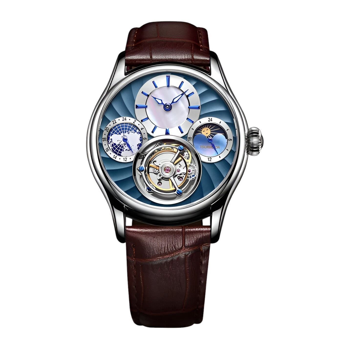 Helio | Tourbillon luksus mekanisk ur - - Helio | Tourbillon luksus mekanisk ur- €25 - {{ product_tags }