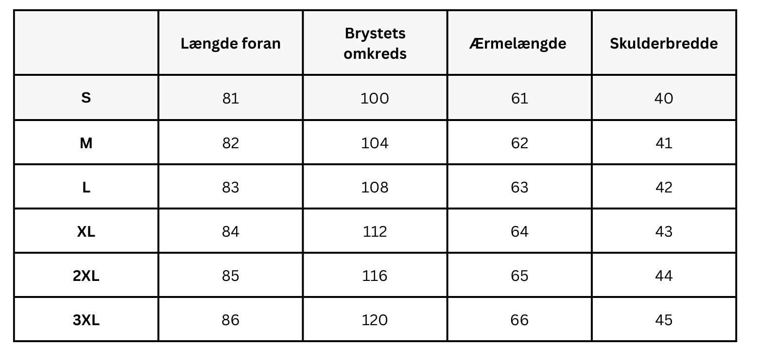 Size Guide