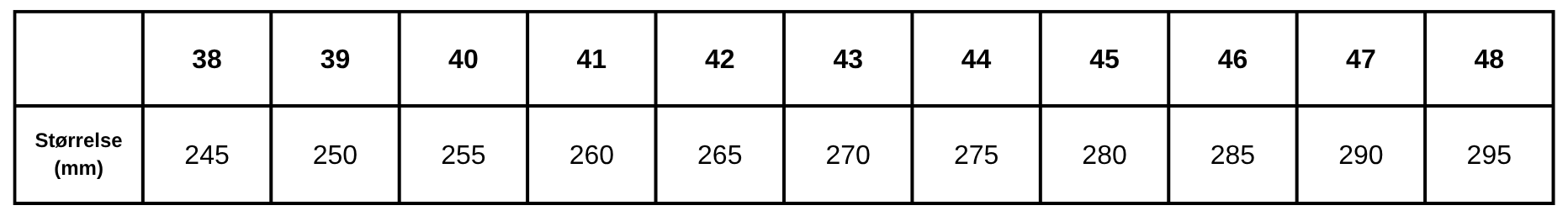 Size Guide