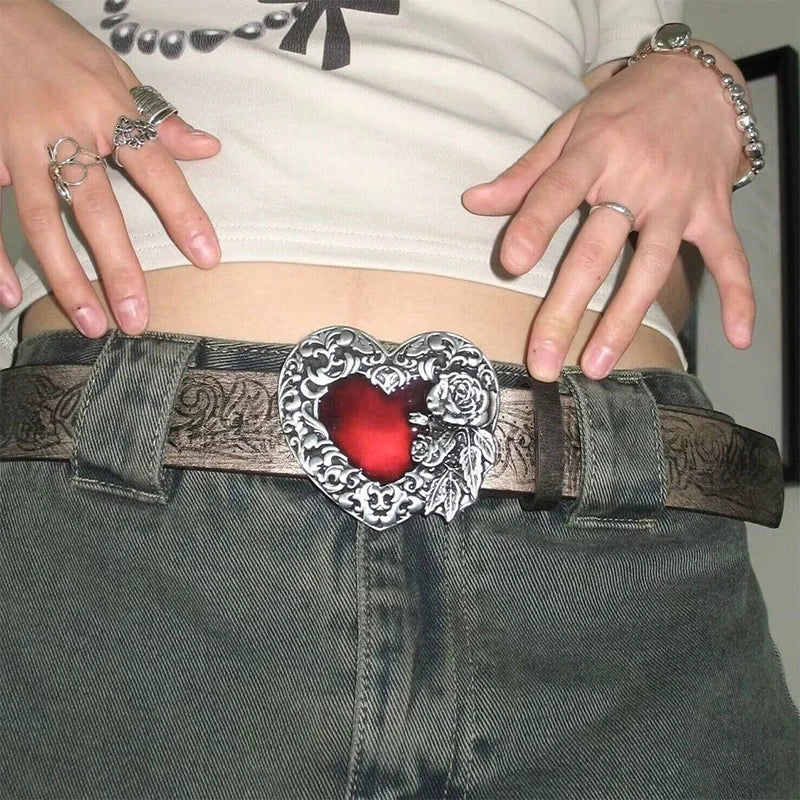 Samara | Gothisk Punk Riem – Cool, Trendy & Perfekt til Jeans - - men's fashion - {{ product_tags }