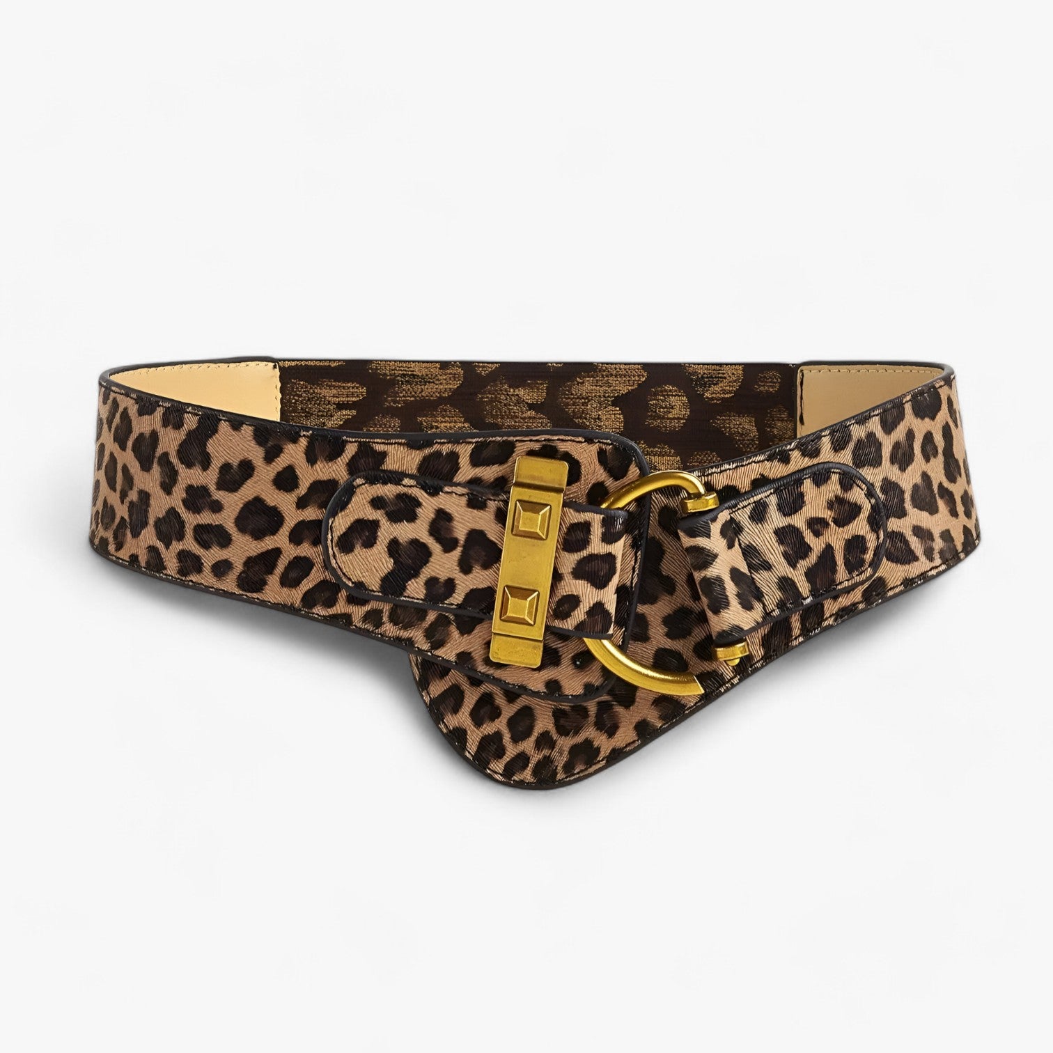 Eloise | Beige Knap-op Elastisk Talje Bælte – Uanstrengt Hverdagsstil - - women's fashion - {{ product_tags }