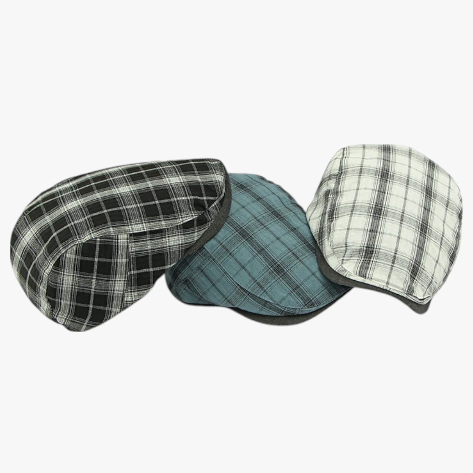 Sevyn | Tartan Retro Kasket i Bomuld - - Sevyn | Tartan Retro Kasket i Bomuld - €25 - {{ product_tags }