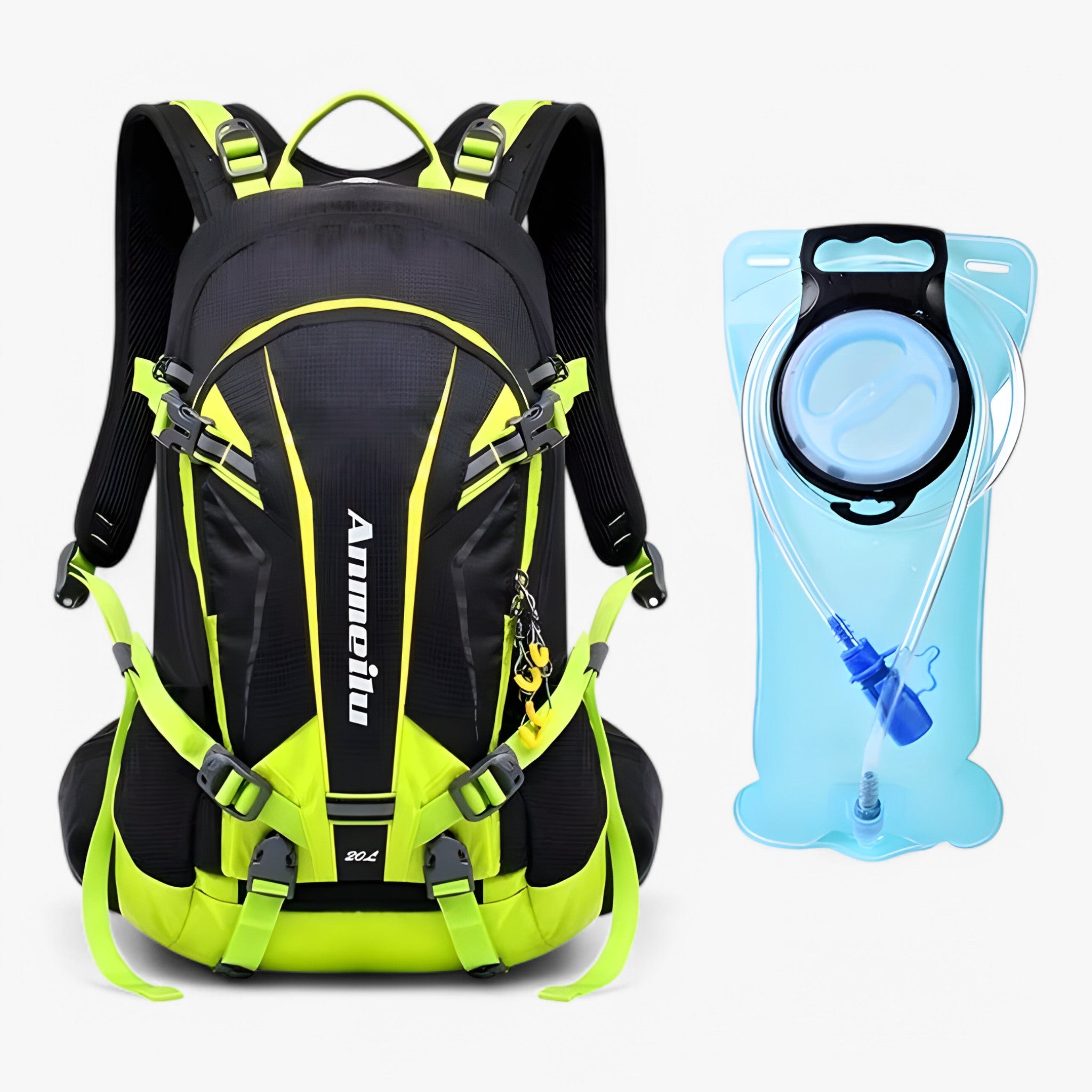 Hudson | 20L Cykelrygsæk - Grøn med 2L taske 20L - bags - {{ product_tags }