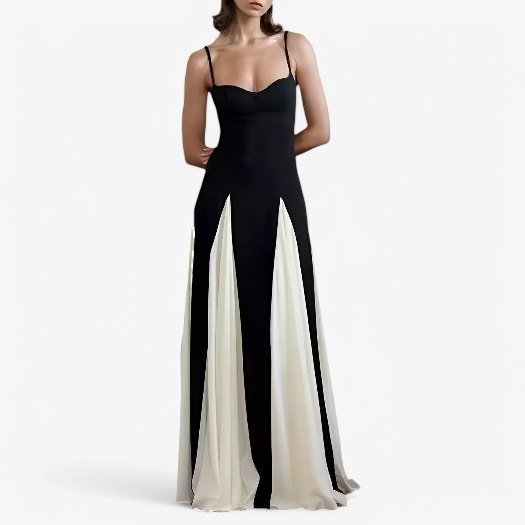 Isabella | Aftenkjole med åbne skuldre - - women's fashion - {{ product_tags }