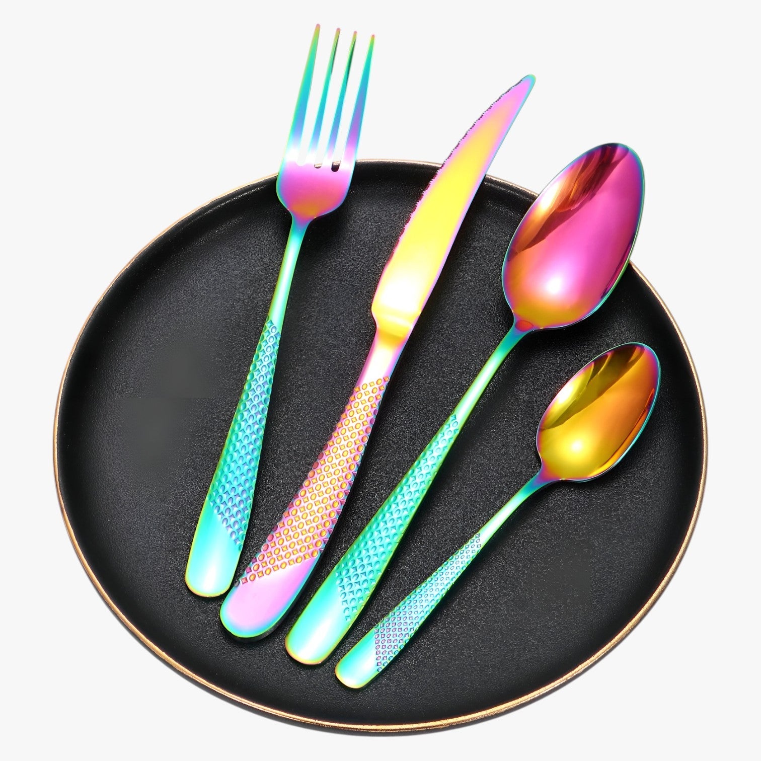 Kaeli | Sæt bestik i rustfrit stål til hele familien - - house & garden - {{ product_tags }