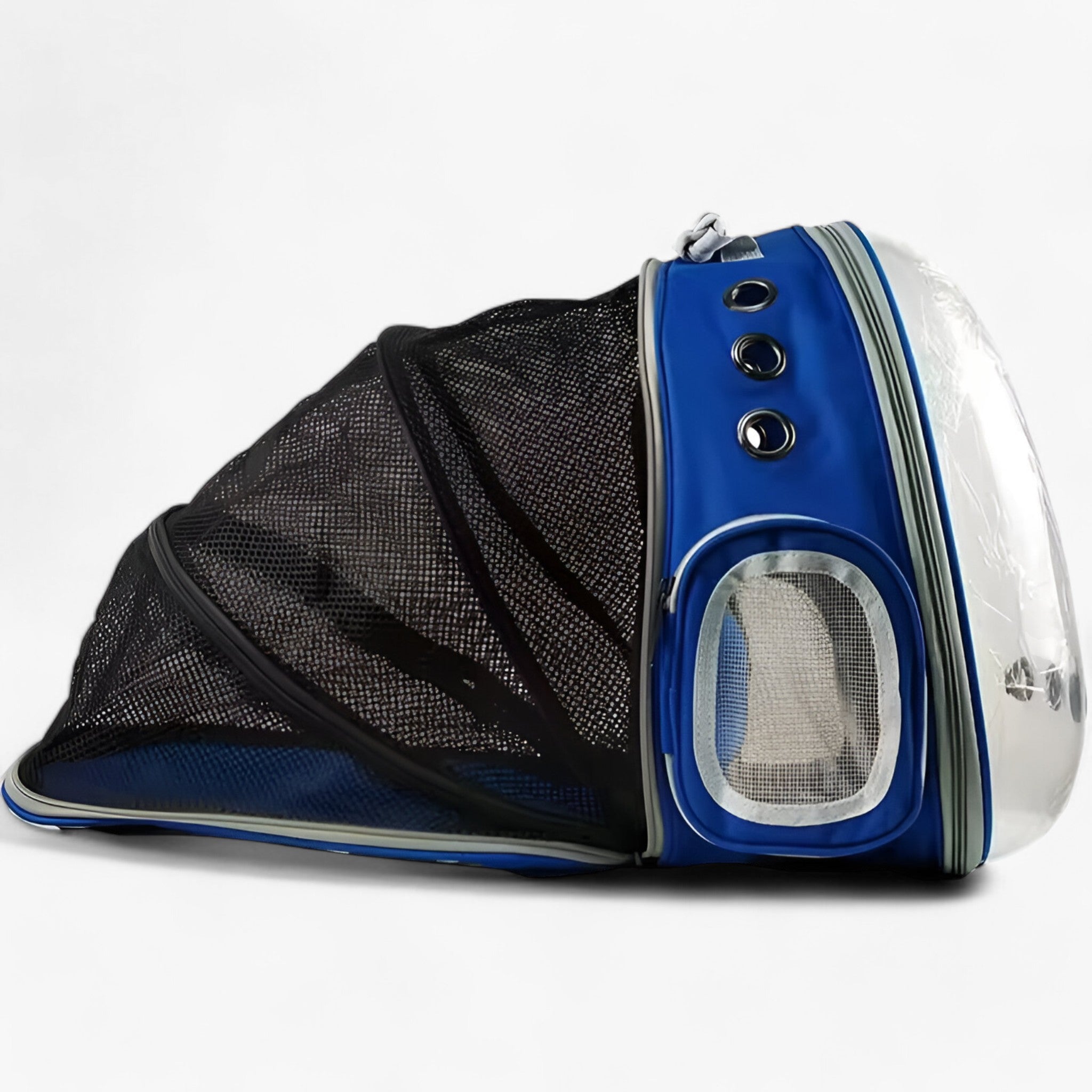 Luna | Rummelig Astronaut-kattenrygsæk med Boblevindue - Blå - other - {{ product_tags }