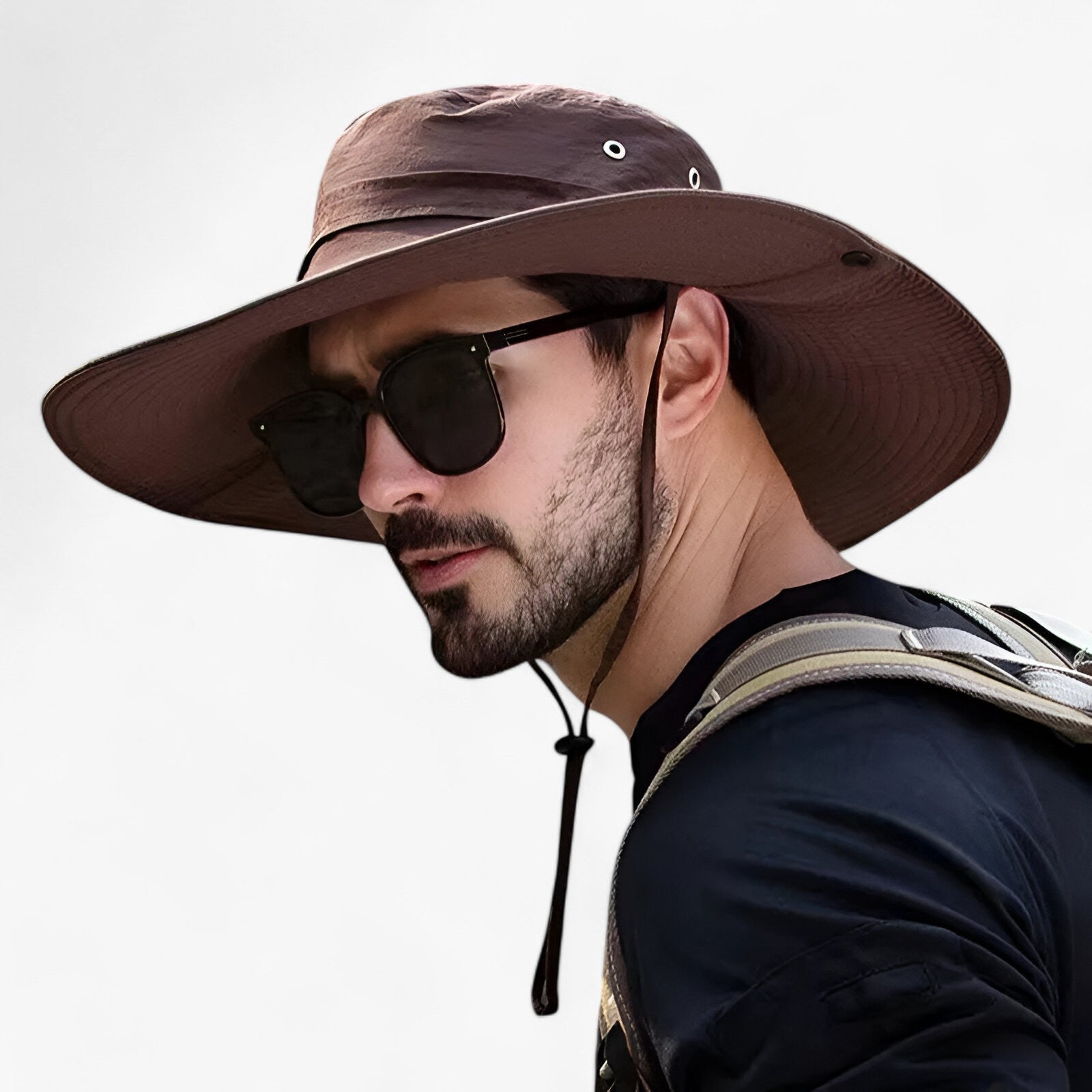 Zeno | UV-beskyttende udendørs hat - kaffe 58-60cm - other - {{ product_tags }