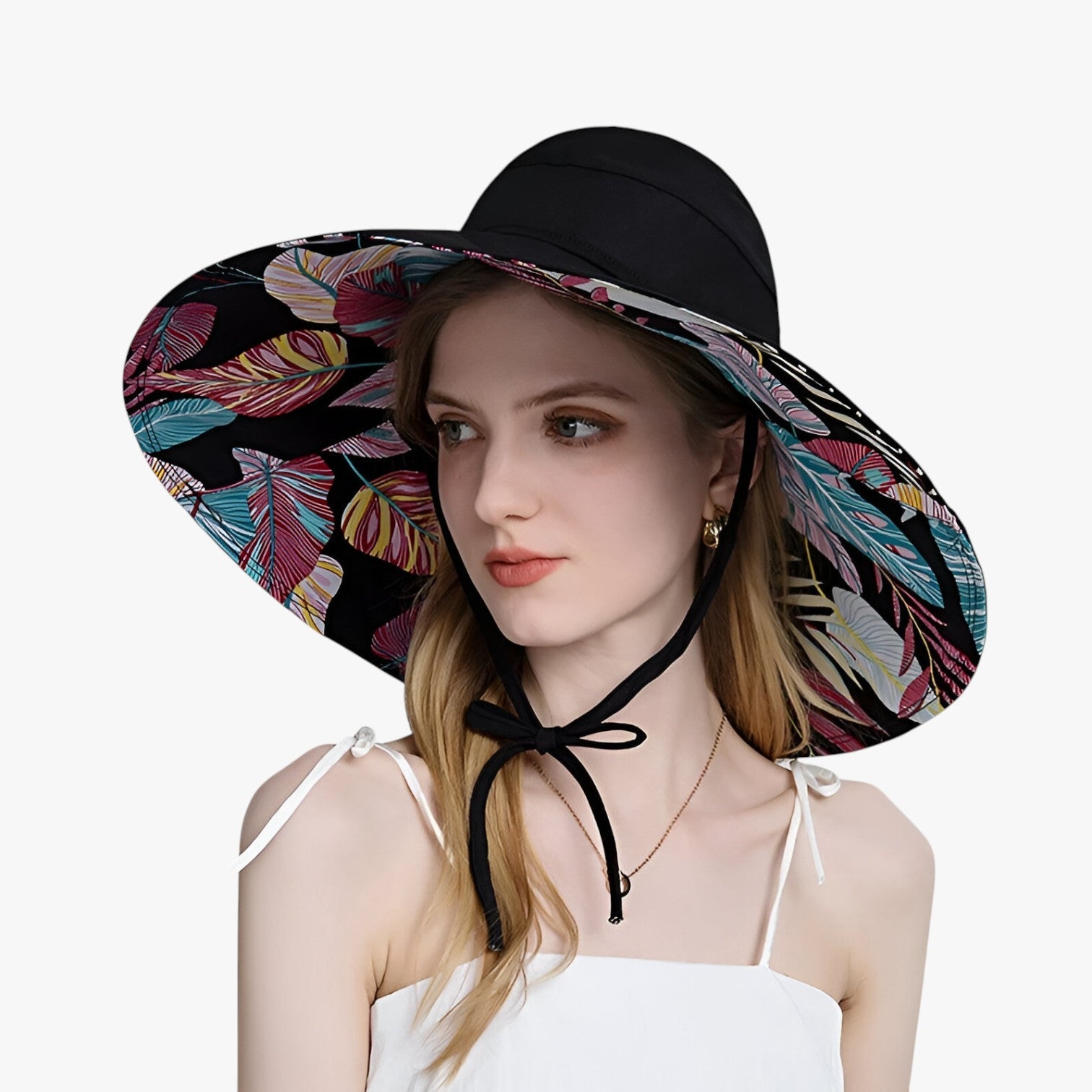 Marjorie | Sommerhat med bred skygge – Ultimativ UV-beskyttelse i Boho-look - - Marjorie | Sommerhat med bred skygge – Ultimativ UV-beskyttelse i Boho-look- €25 - {{ product_tags }