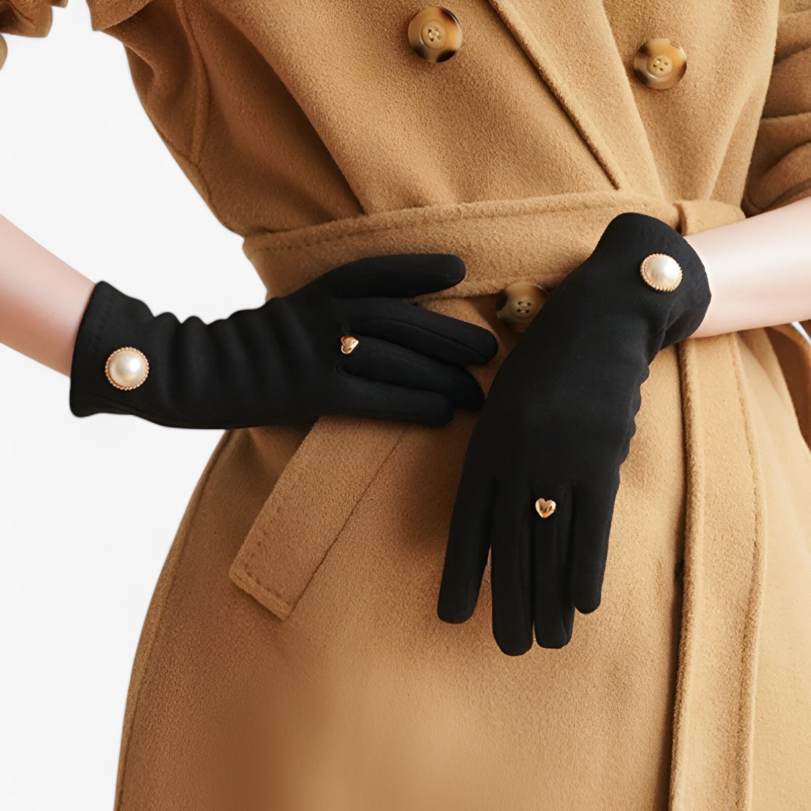 Beth | Vinterhandsker - Varme og touchscreen bekvemmelighed - - Beth | Vinterhandsker - Varme og touchscreen bekvemmelighed- €25 - {{ product_tags }
