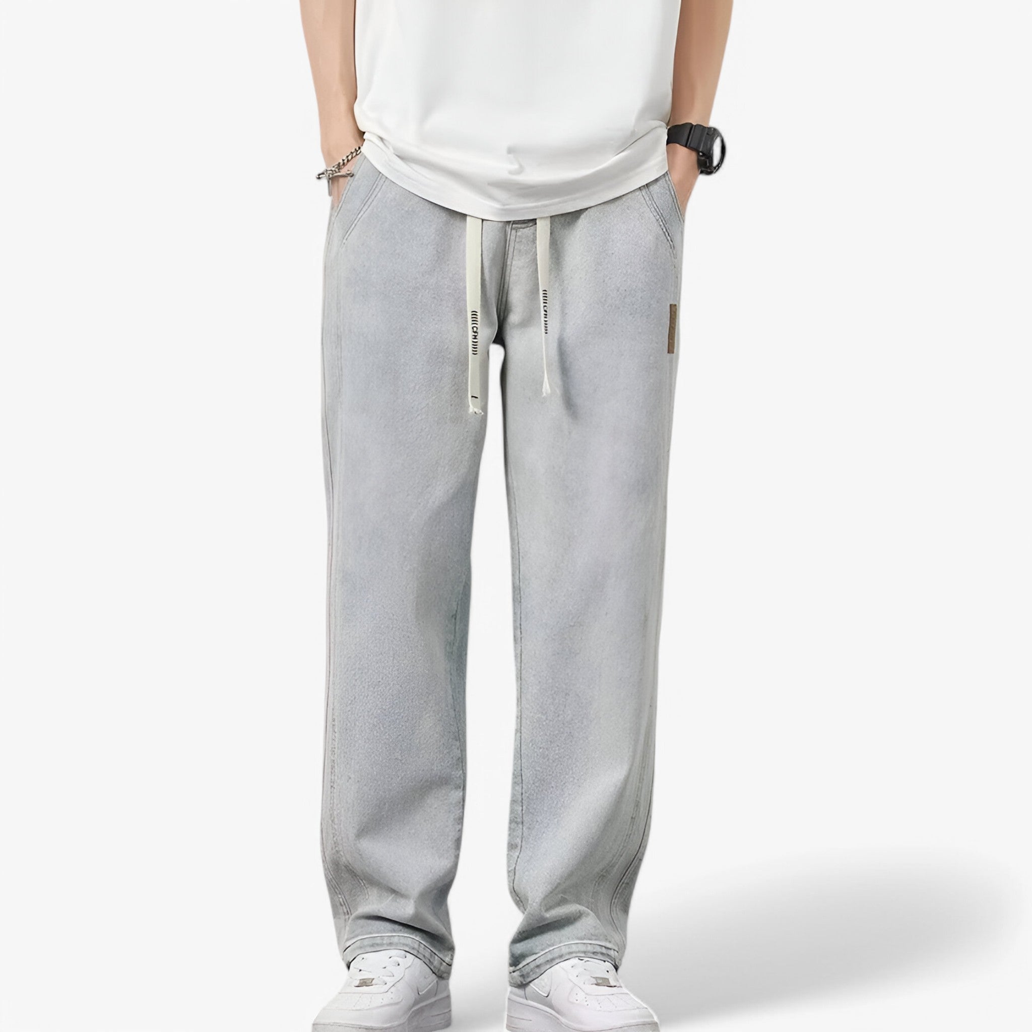 Jace | Denimbukser med brede ben - Trendy og komfortable - - women's fashion - {{ product_tags }