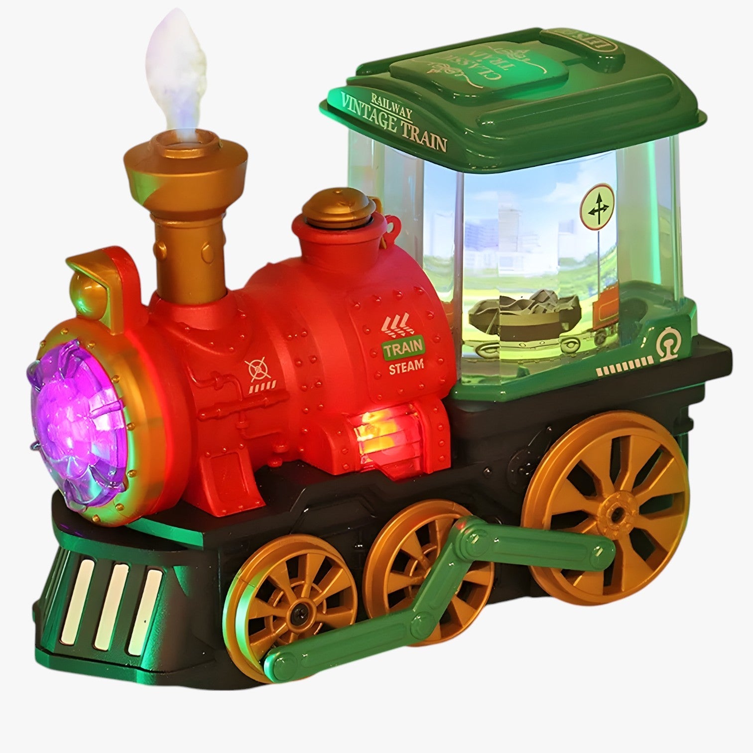 Cosmo | Elektrisk Damplokomotiv – Realistisk Legesjov for Børn - - baby - {{ product_tags }