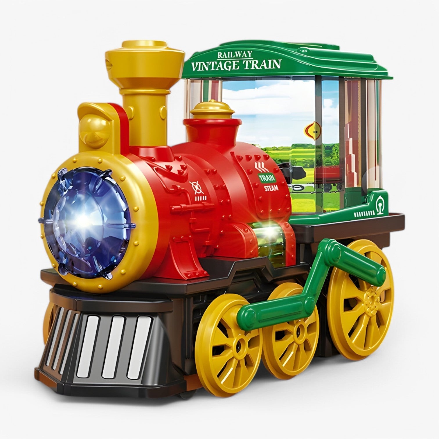 Cosmo | Elektrisk Damplokomotiv – Realistisk Legesjov for Børn - - baby - {{ product_tags }