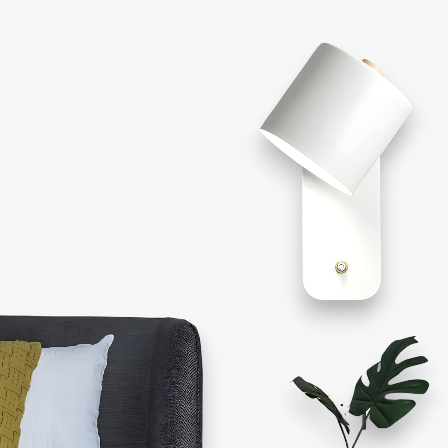 Nora | Justerbar LED Sengelampe med Kontakt - - house & garden - {{ product_tags }