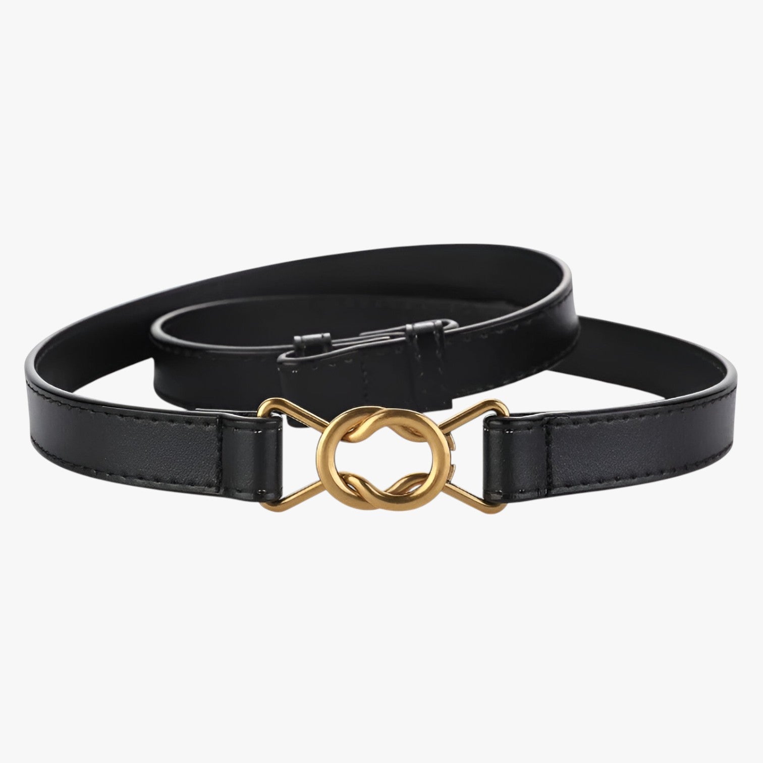 Lorelei | Elegant justerbar talje uden huller - sort 95cm - men's fashion - {{ product_tags }