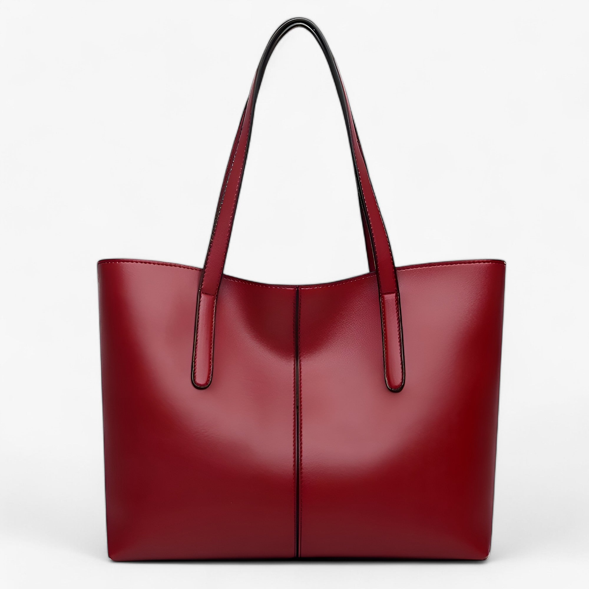 Gwen | Ny håndtaske til kvinder – Plads & kvalitet i PU-læder - rød - bags - {{ product_tags }