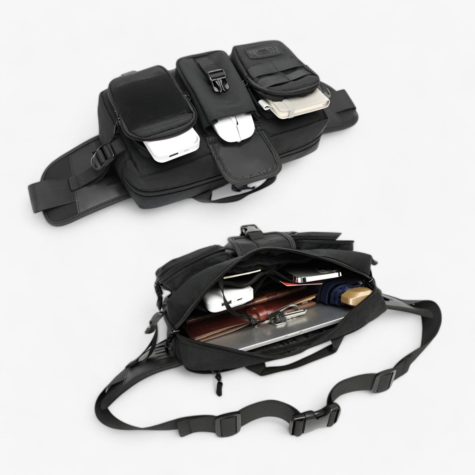 Kai | USB Opladelig Anti-Dieft Skuldertaske - - bags - {{ product_tags }