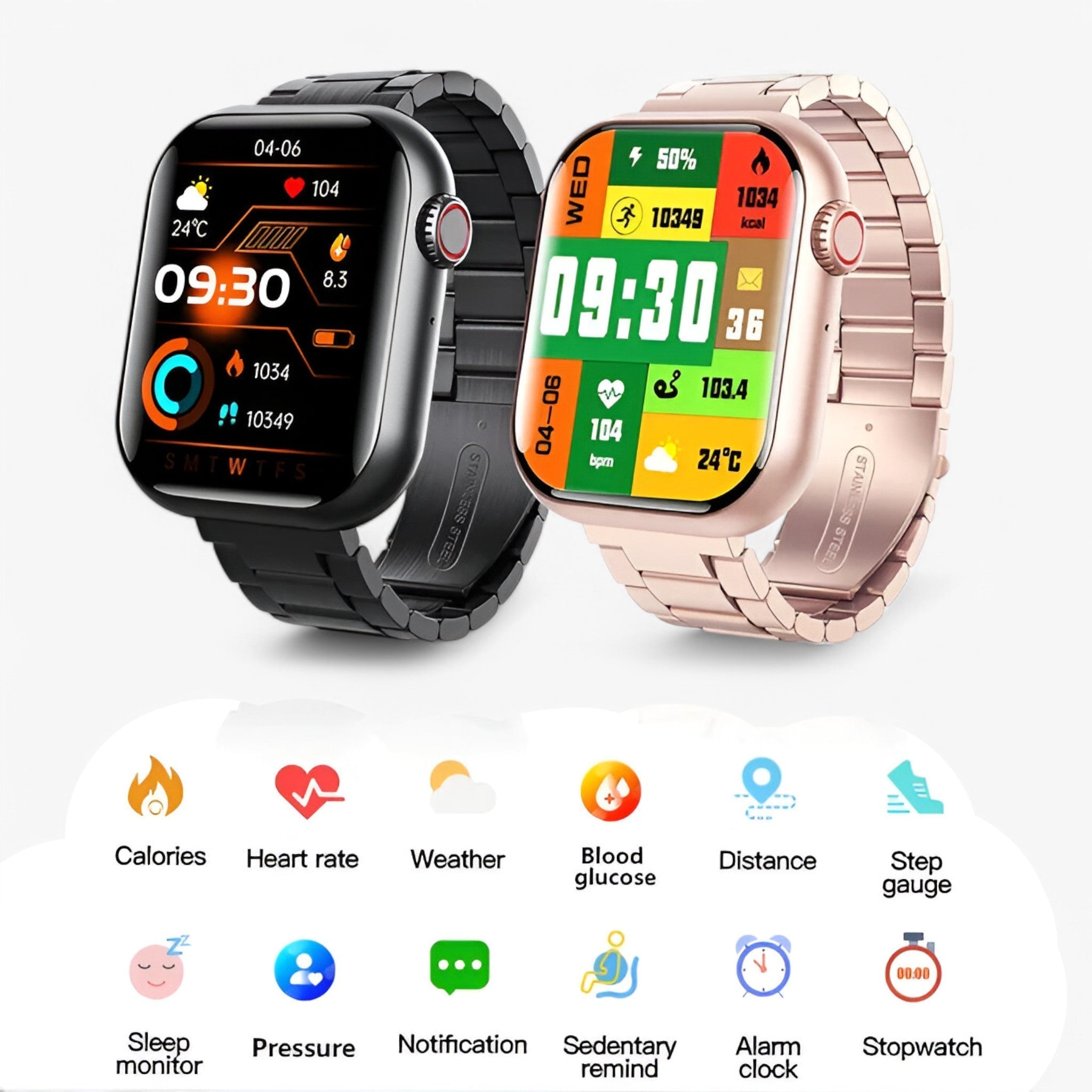 Clement | Avanceret Sports Smartwatch - - watches - {{ product_tags }
