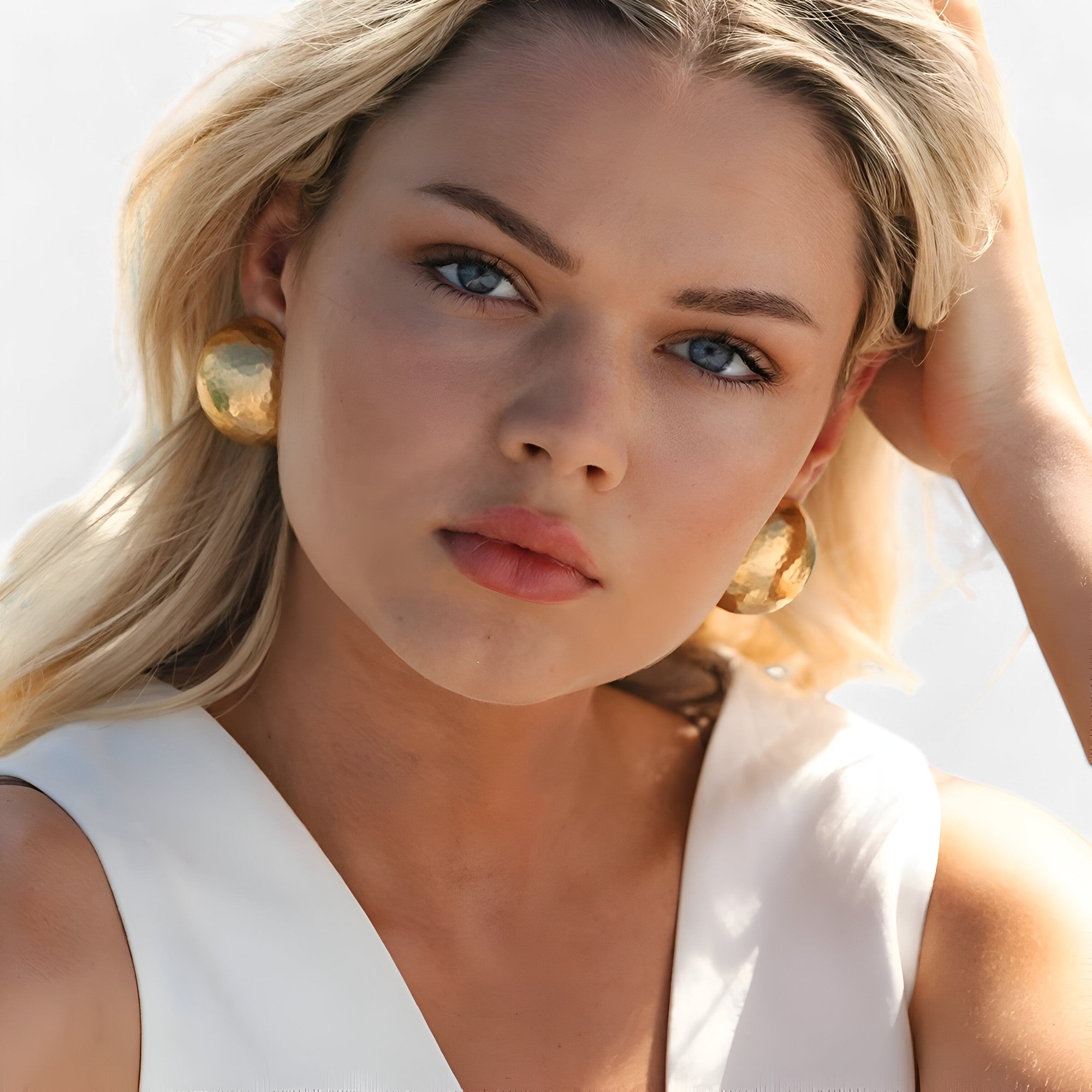 Valerie| Guldøreringe – Klassisk smykkestil - - women's fashion - {{ product_tags }