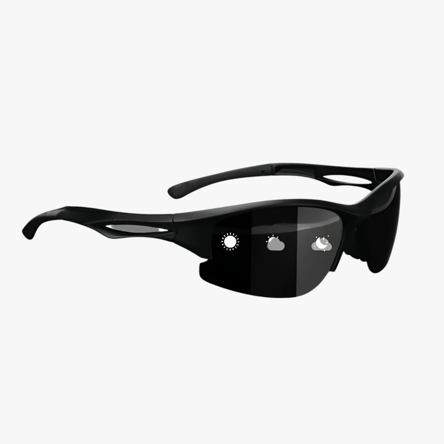 Nestor | Sportiv Halvramme Solbrille - Polariseret & Farverig Syn - Fotokromatisk - other - {{ product_tags }