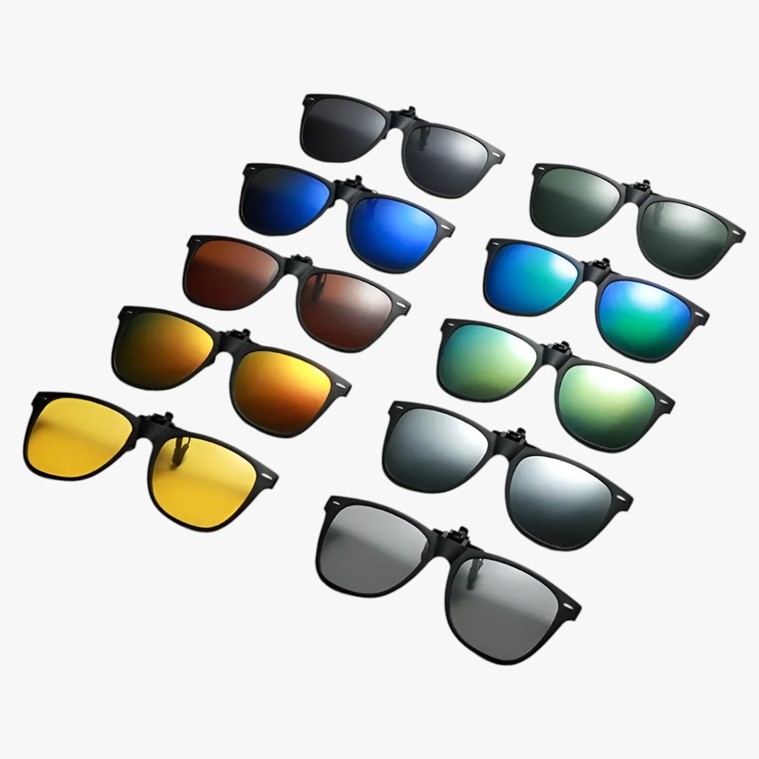 Archer | Flip-Up Polariserede Kørebriller – Klar Syn Dag og Nat - - men's fashion - {{ product_tags }