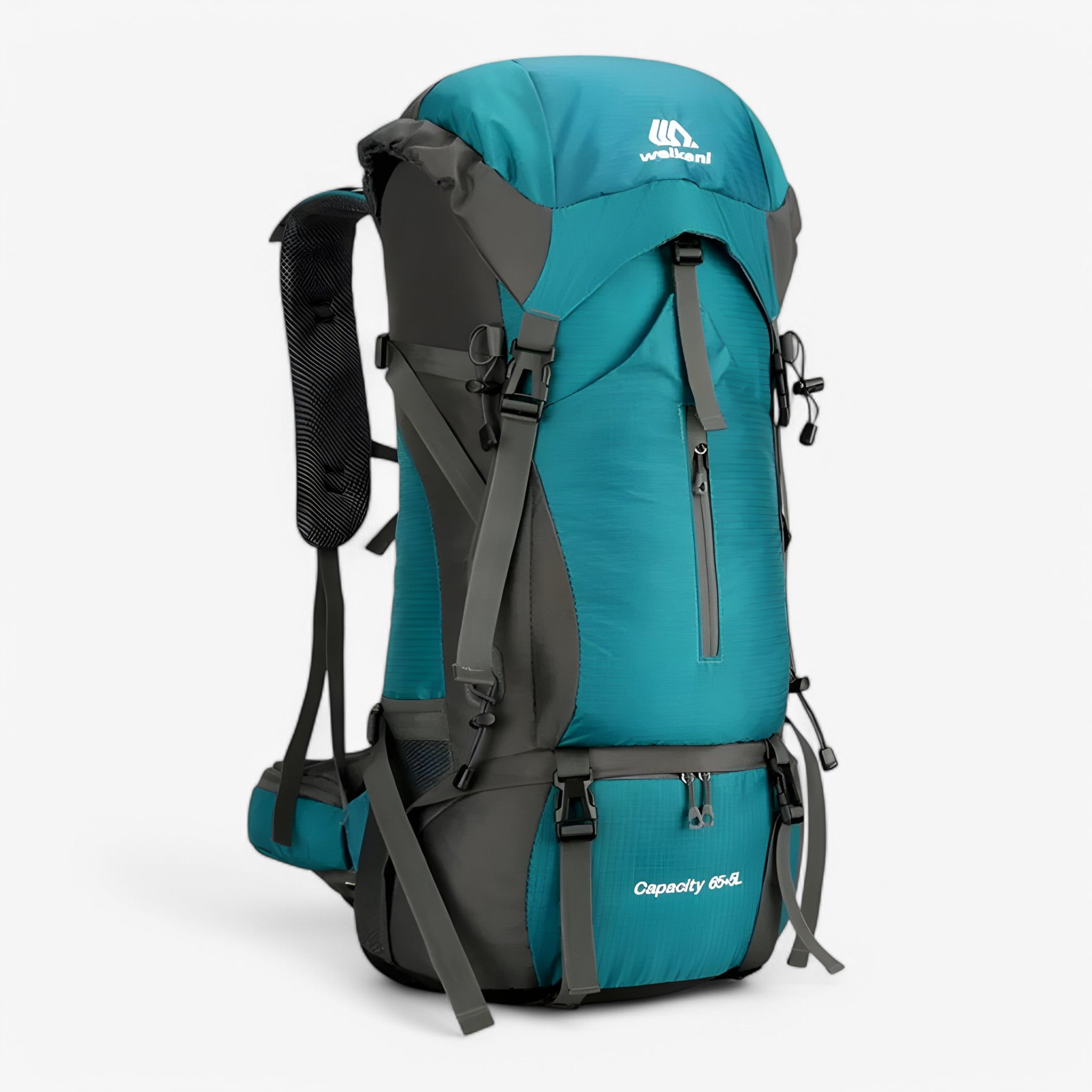 70L Nylon Camping Rugzak med Regncover - - 70L Nylon Camping Rugzak med Regncover - €25 - {{ product_tags }