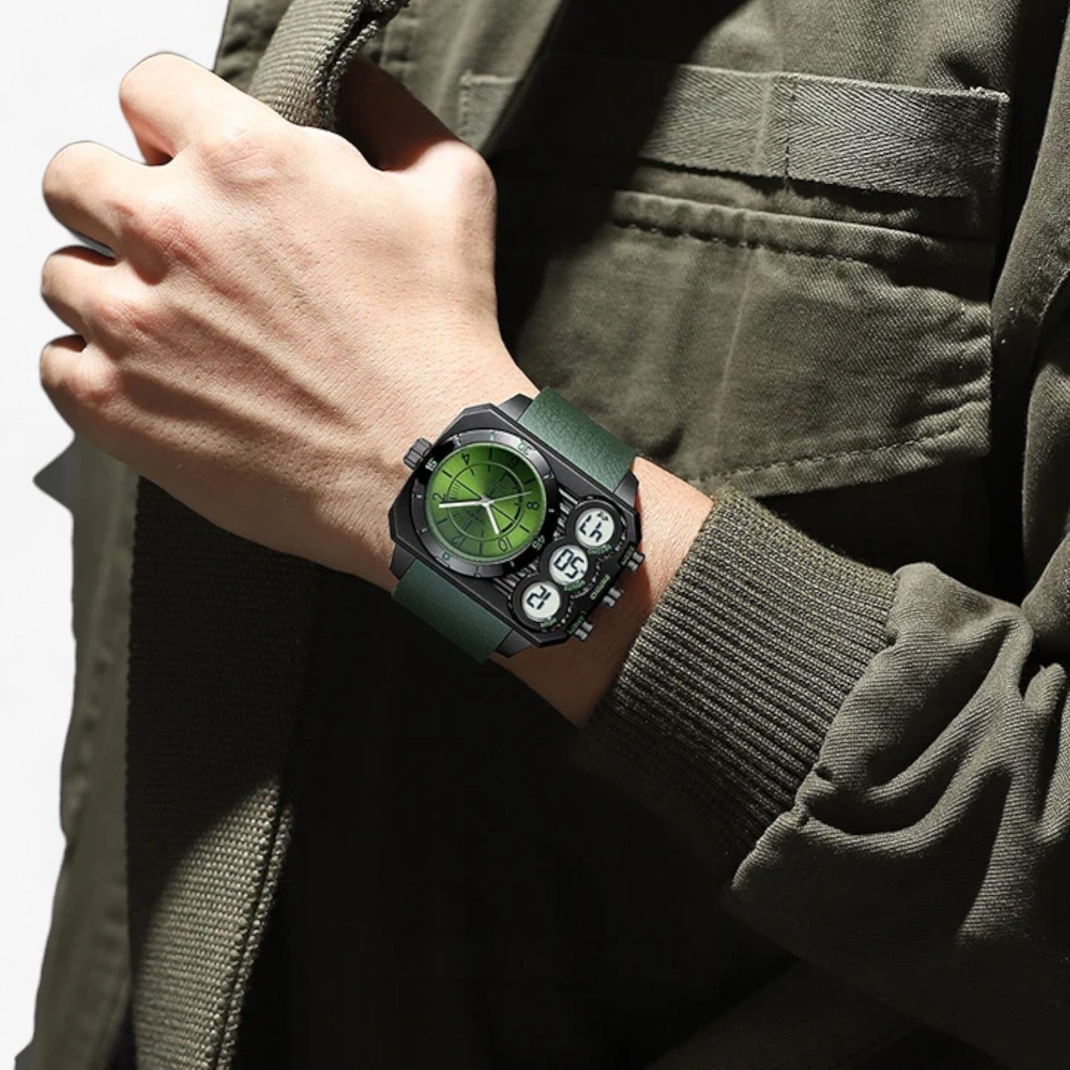 Zain | Sportur med dobbelt display - - watches - {{ product_tags }