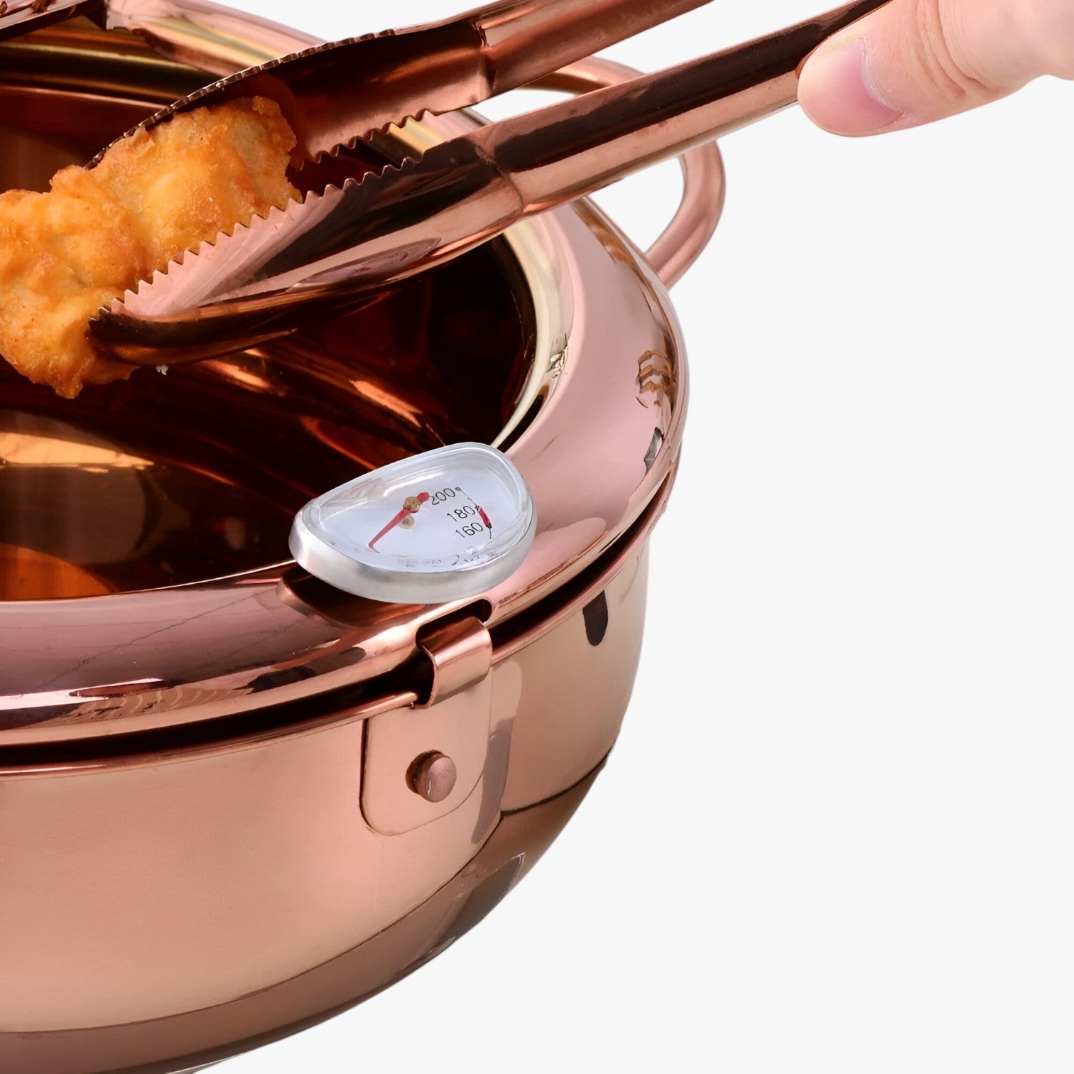 Brady | Frituregryde i rustfrit stål – Præcisionsmadlavning med indbygget termometer - - Brady | Frituregryde i rustfrit stål – Præcisionsmadlavning med indbygget termometer- €25 - {{ product_tags }