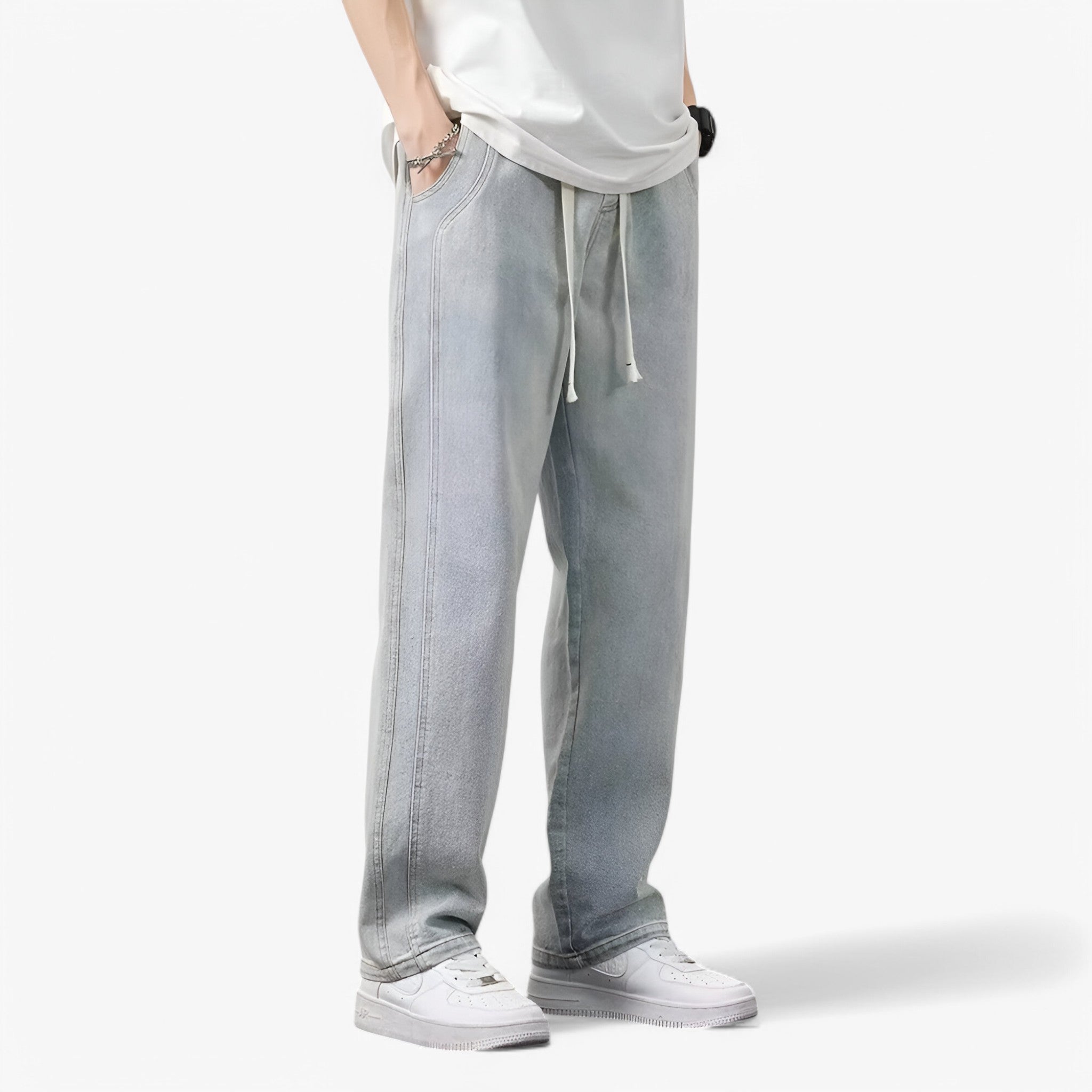 Jace | Denimbukser med brede ben - Trendy og komfortable - - women's fashion - {{ product_tags }