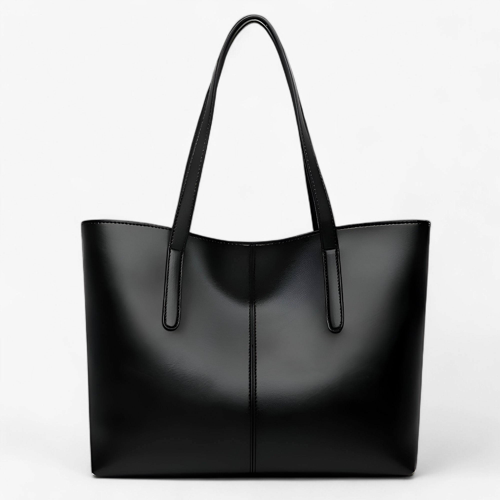 Gwen | Ny håndtaske til kvinder – Plads & kvalitet i PU-læder - sort - bags - {{ product_tags }